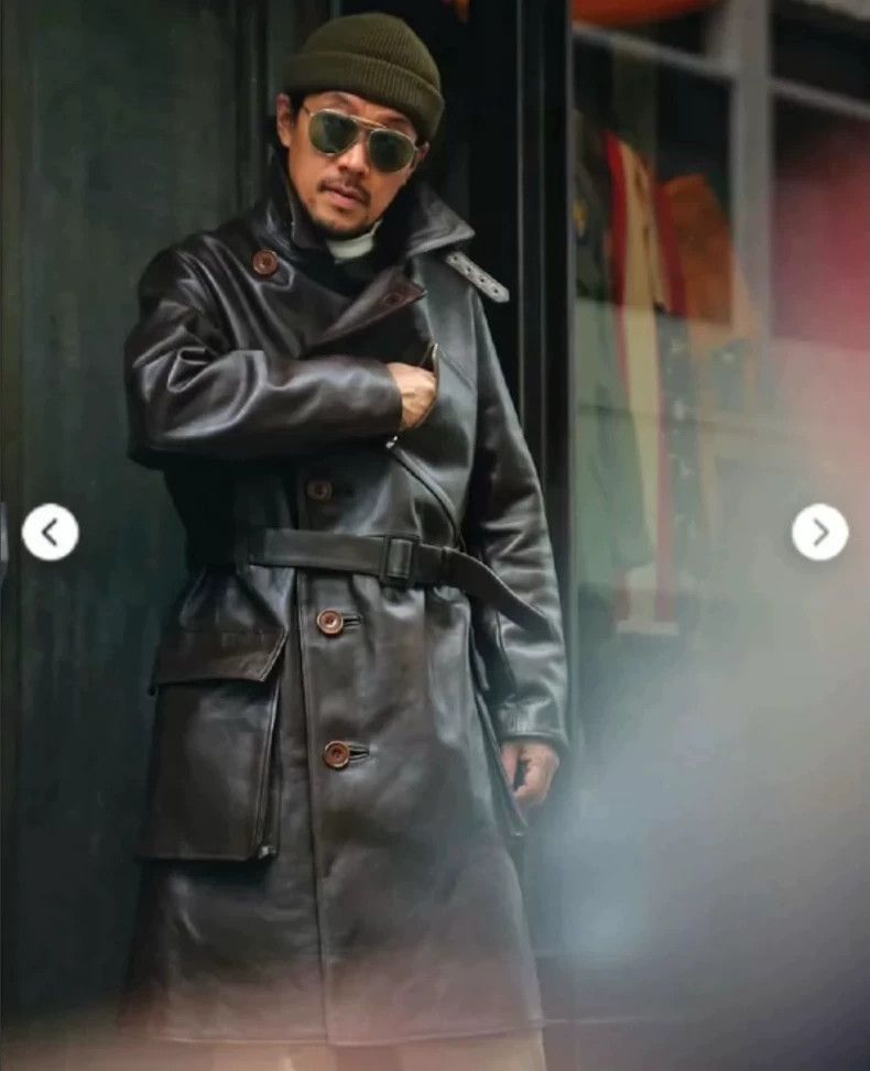 The Real McCoy's The REAL McCOY'S Replica WW1 Horsehide Aviator Coat发布成功 Size US L / EU 52-54 / 3 - 6 Thumbnail