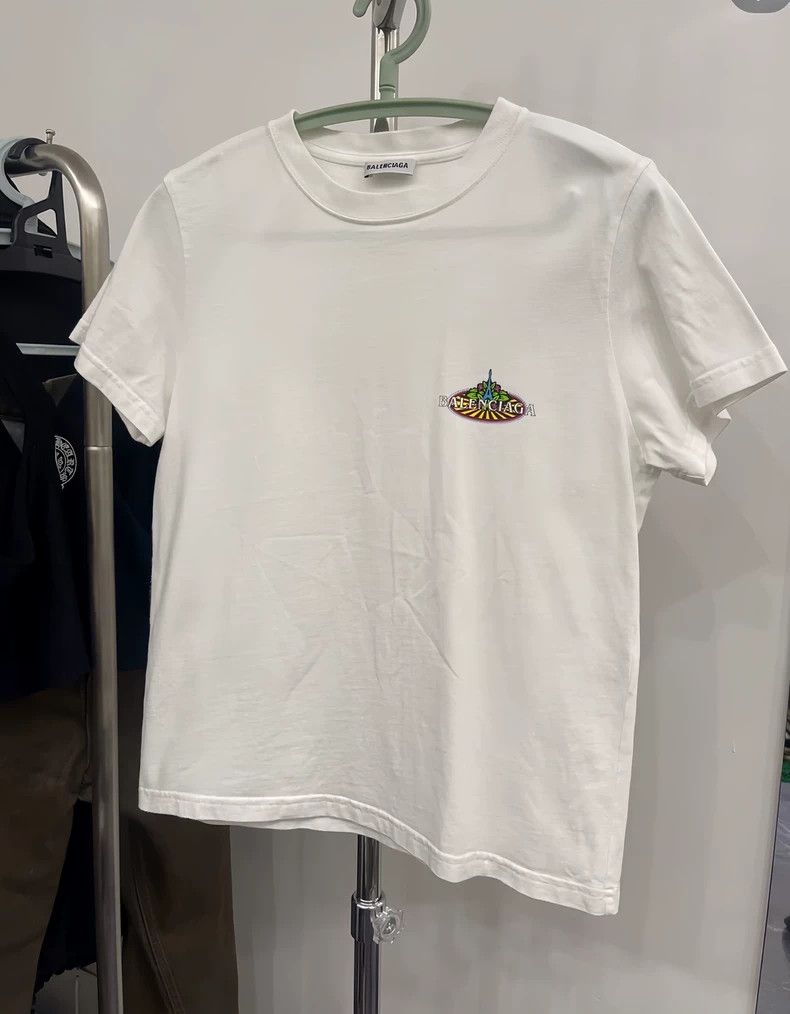 Balenciaga Balenciaga French Hello Tower Short Sleeves Size US L / EU 52-54 / 3 - 1 Thumbnail
