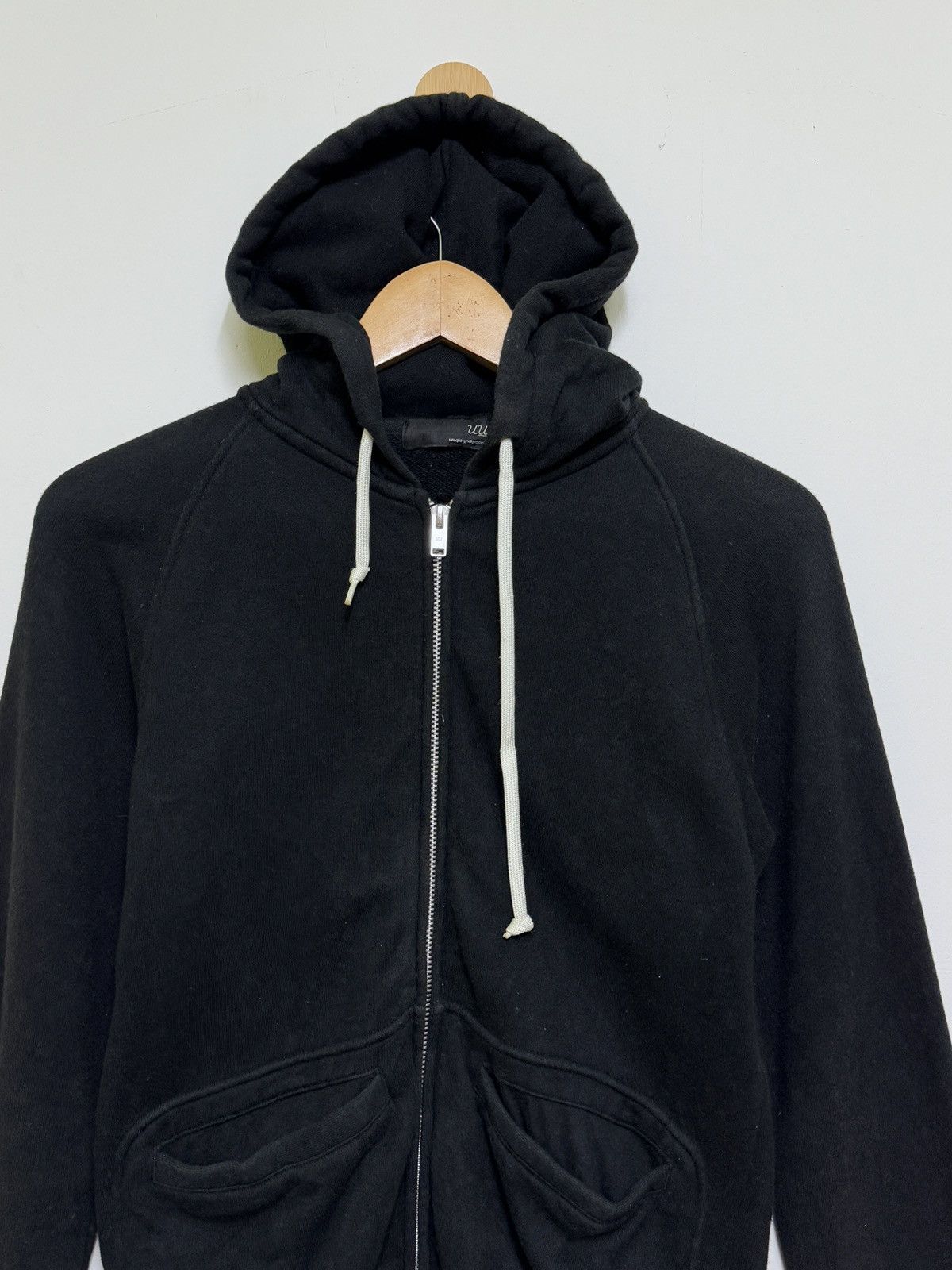 Undercover Uniqlo Undercover Black Faded Hoodie Size US XS / EU 42 / 0 - 3 Thumbnail