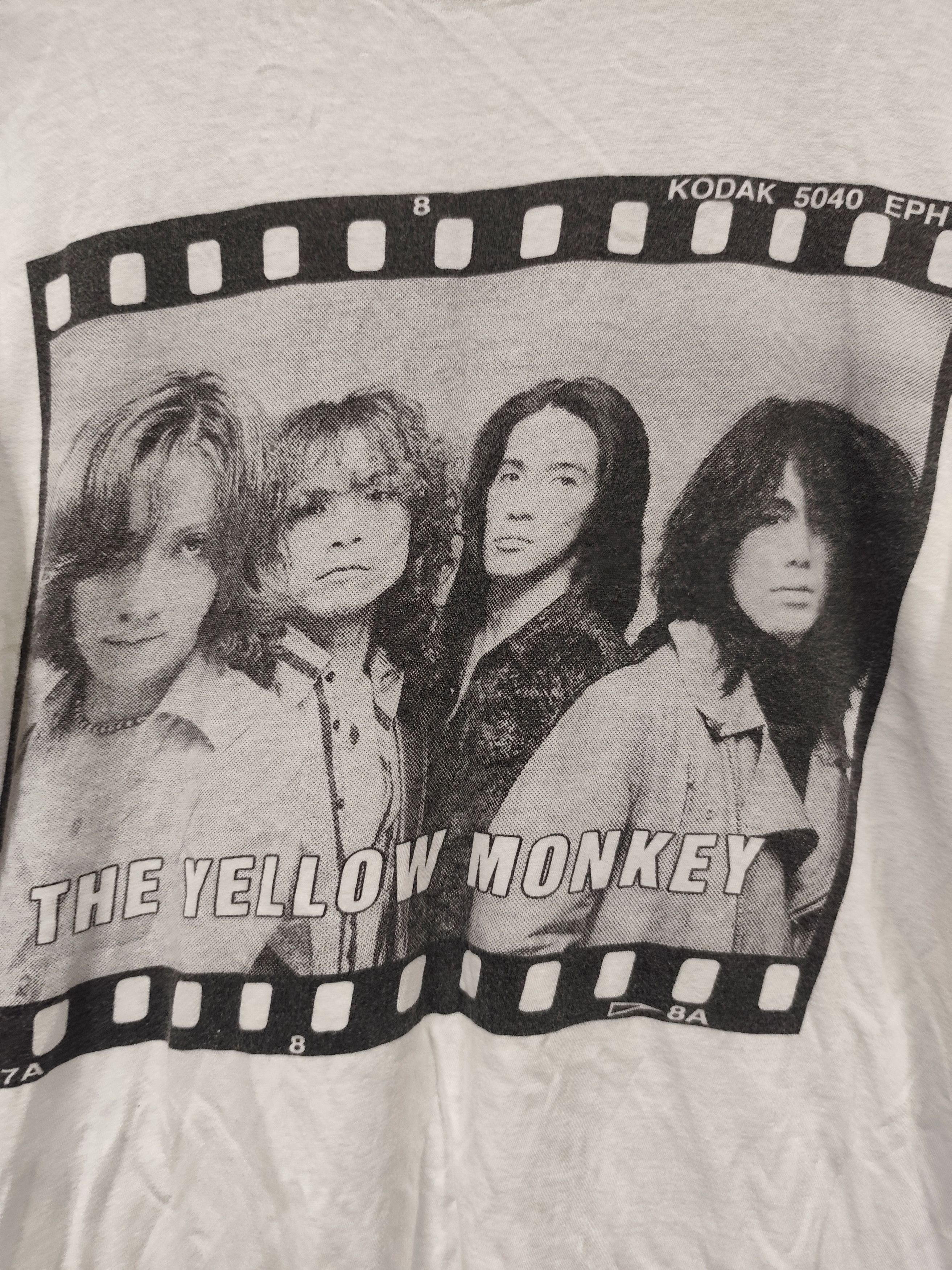 Band Tees Vintage 90s t band The Yellow Monkey by kodak Size US M / EU 48-50 / 2 - 2 Thumbnail