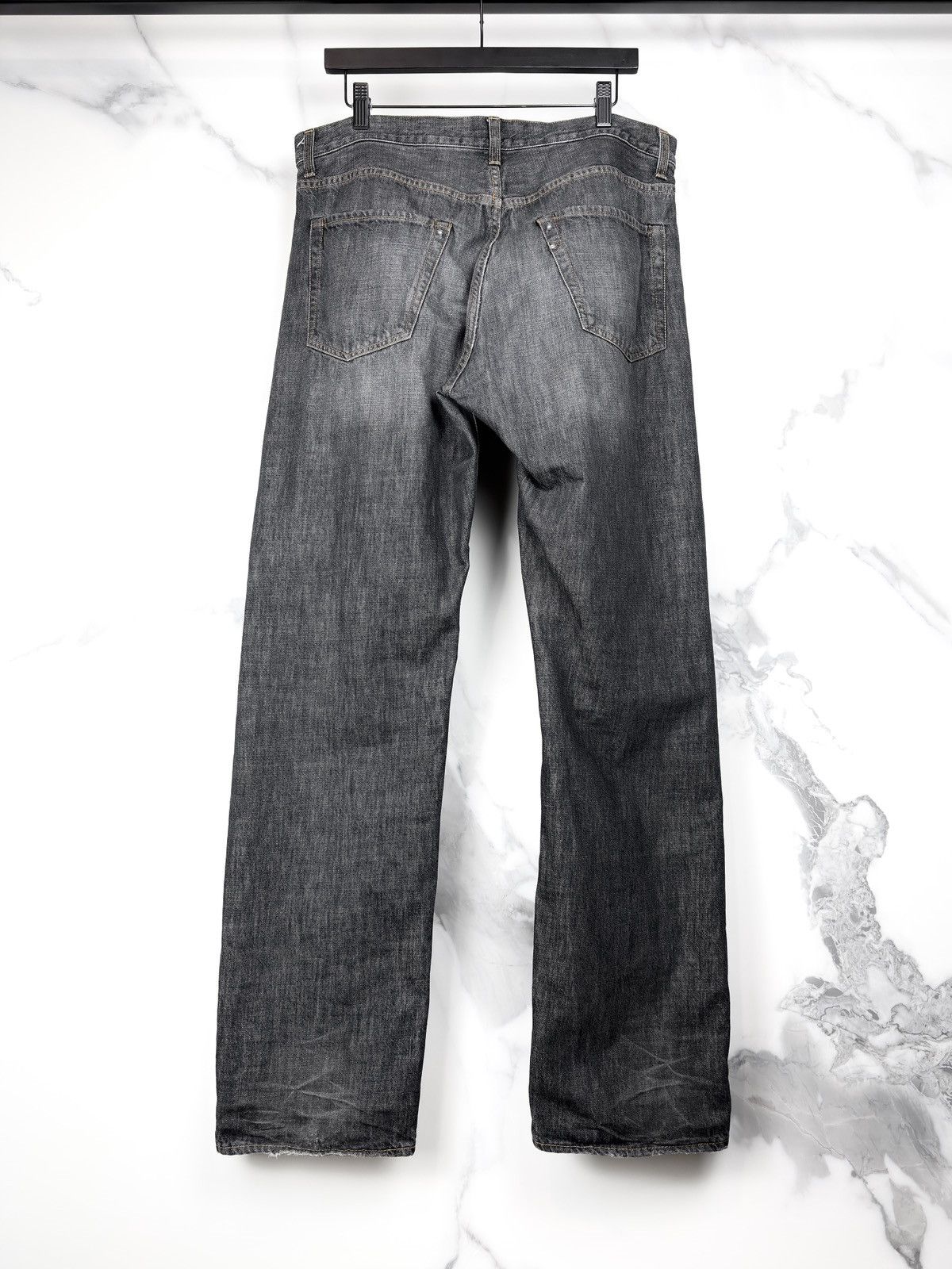 Gucci Gucci Tom Ford Vintage Bootcut Faded Gray Denim Jeans Size US 36 / EU 52 - 2 Thumbnail
