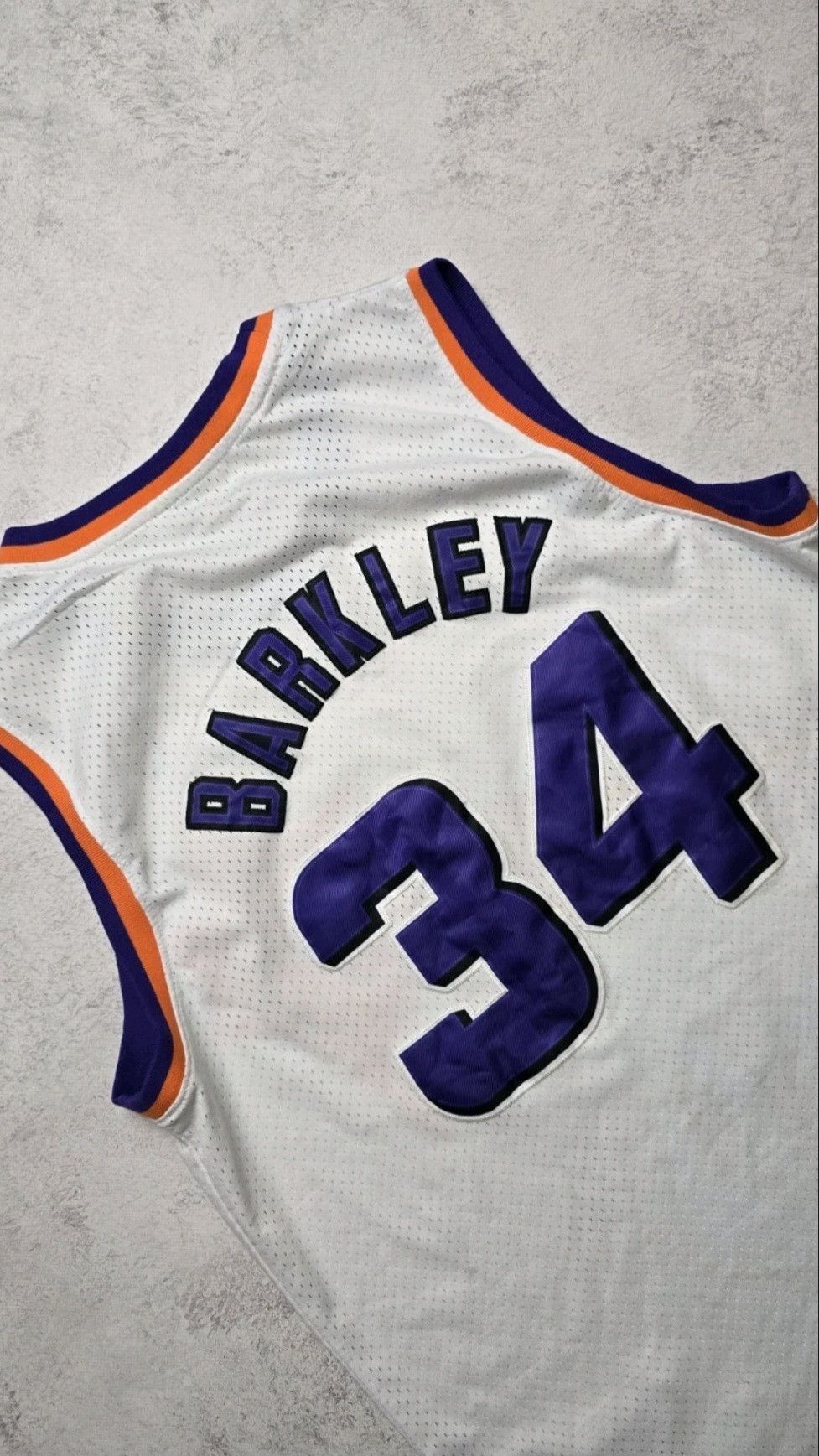 Adidas Phoenix Suns Charles Barkley #34 White Basketball Jersey Size US L / EU 52-54 / 3 - 3 Thumbnail
