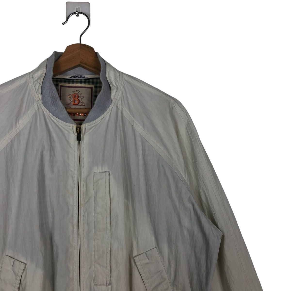 Baracuta 🔥90’s Vintage Bomber Jacket Baracuta Tartan Design Lining Size US L / EU 52-54 / 3 - 6 Thumbnail