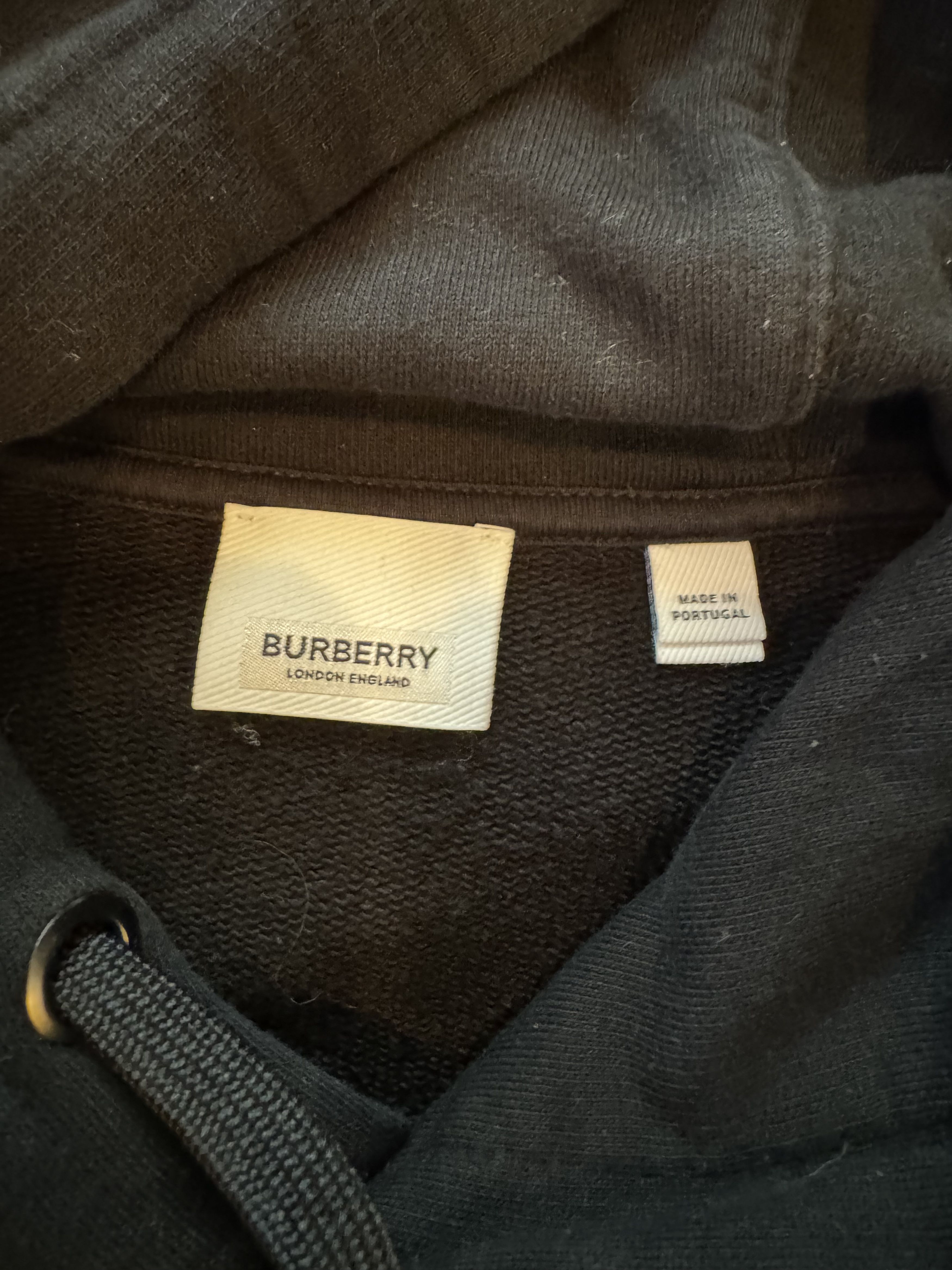 Burberry × Designer Burberry Deer Print Oversized Hoodie Black Size US XL / EU 56 / 4 - 5 Thumbnail