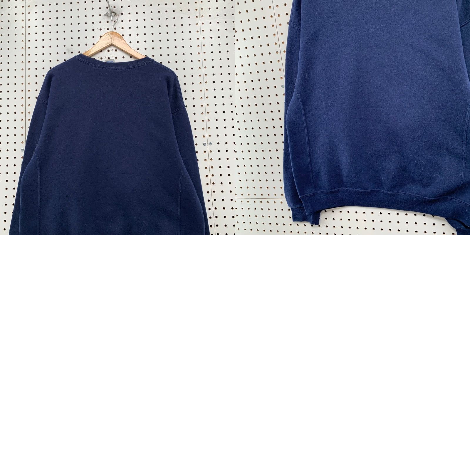 Russell Athletic VINTAGE Russell Athletic UIC College Nursing Sweatshirt Mens L Navy Blue Fleece Crewneck Size US L / EU 52-54 / 3 - 9 Thumbnail