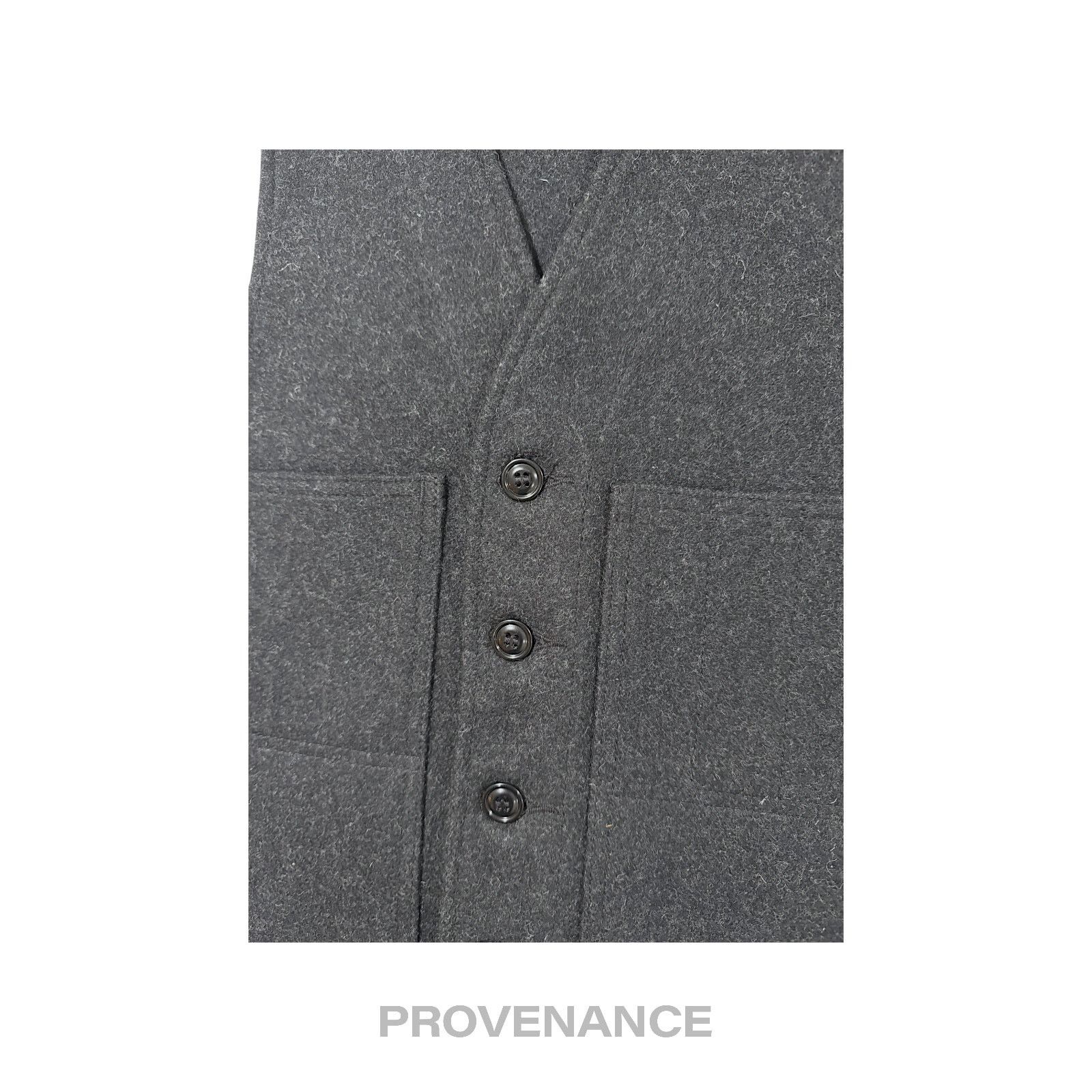 Filson 🔴 Filson Mackinaw Wool Vest - Charcoal 36 Size US XS / EU 42 / 0 - 3 Thumbnail