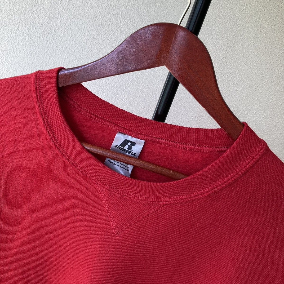 Russell Athletic Russel Athletic Vintage 90s Sweatshirt Red Sportswear Size US L / EU 52-54 / 3 - 3 Thumbnail