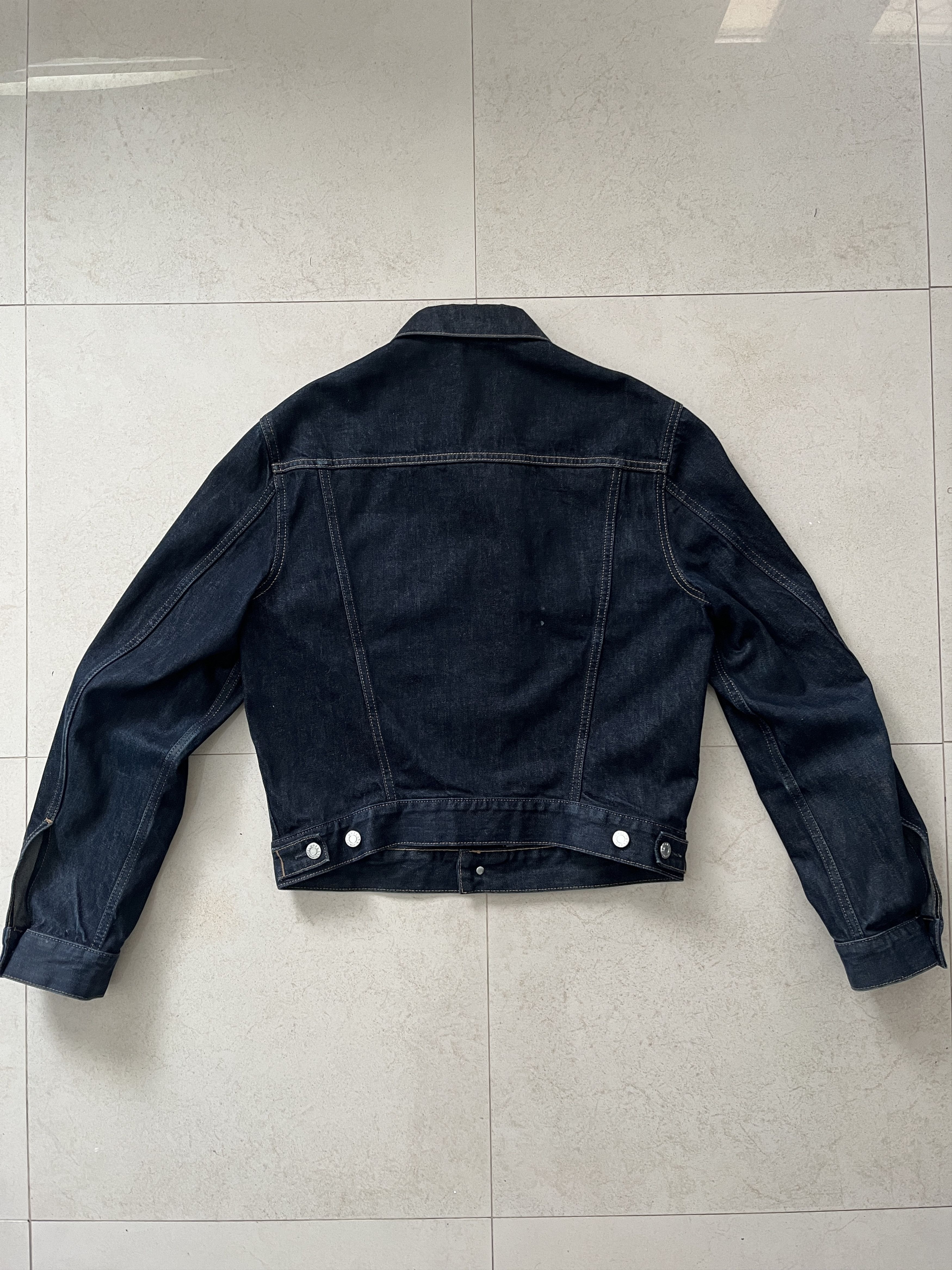 Helmut Lang Helmut Lang Unisex Denim Indigo Jacket Size US M / EU 48-50 / 2 - 2 Thumbnail