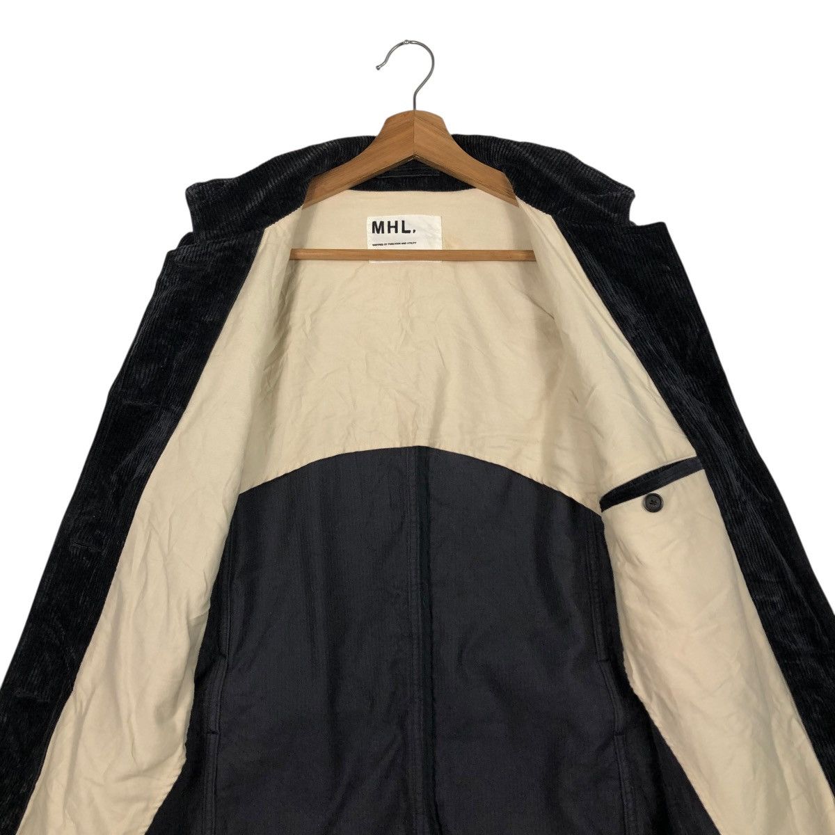 Margaret Howell 🔥VINTAGE LONG JACKET CORDUROY MHL MARGARET HOWELL Size US M / EU 48-50 / 2 - 17 Thumbnail