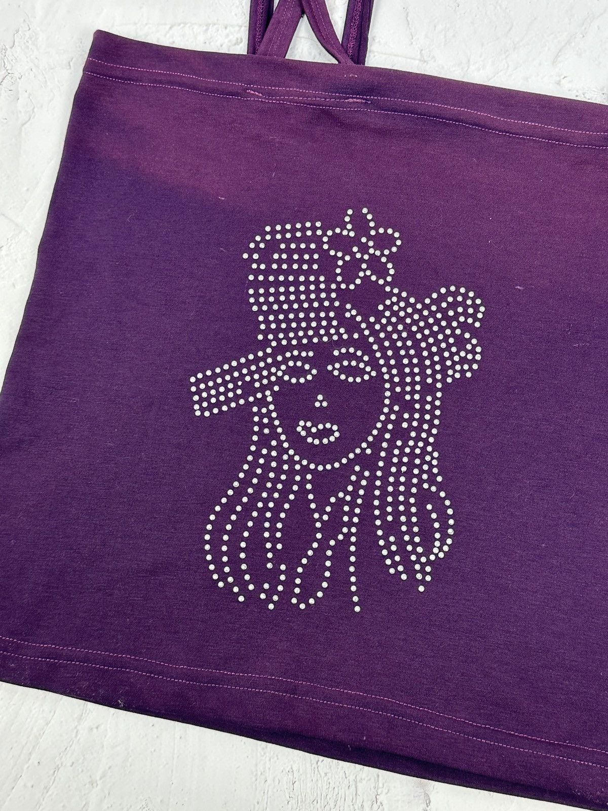 If Six Was Nine Vintage Purple Straps Top Size M / US 6-8 / IT 42-44 - 2 Thumbnail