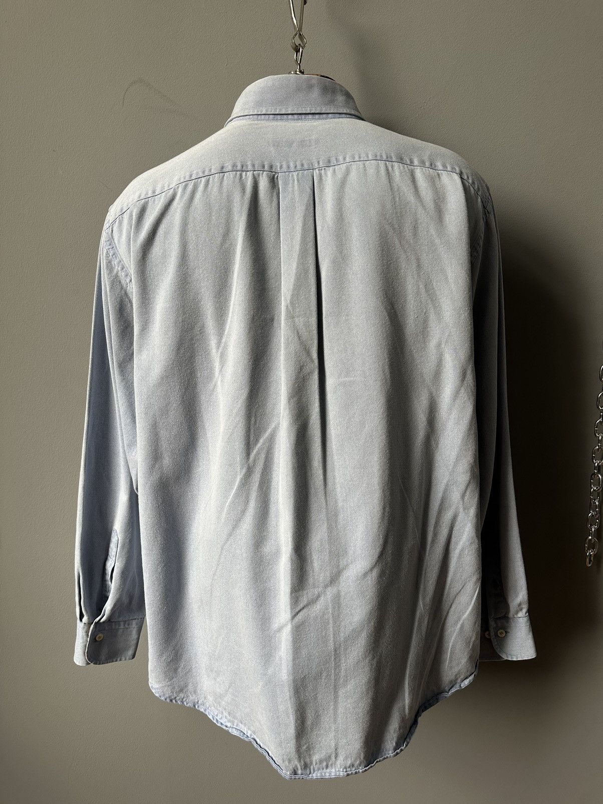 Burberry Vintage Mens Shirt Burberry England Classic Y2k Avantgarde Size US L / EU 52-54 / 3 - 4 Thumbnail