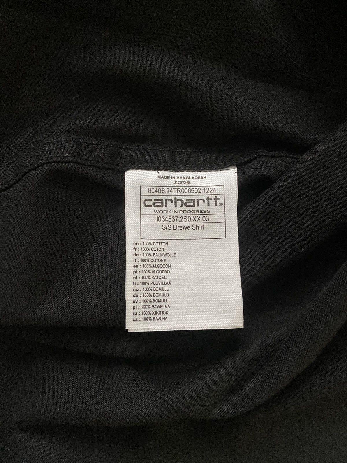 Carhartt Wip Carhartt WIP S/S Drewe Heart Pinstripe Shirt XL NWT Size US XL / EU 56 / 4 - 7 Thumbnail