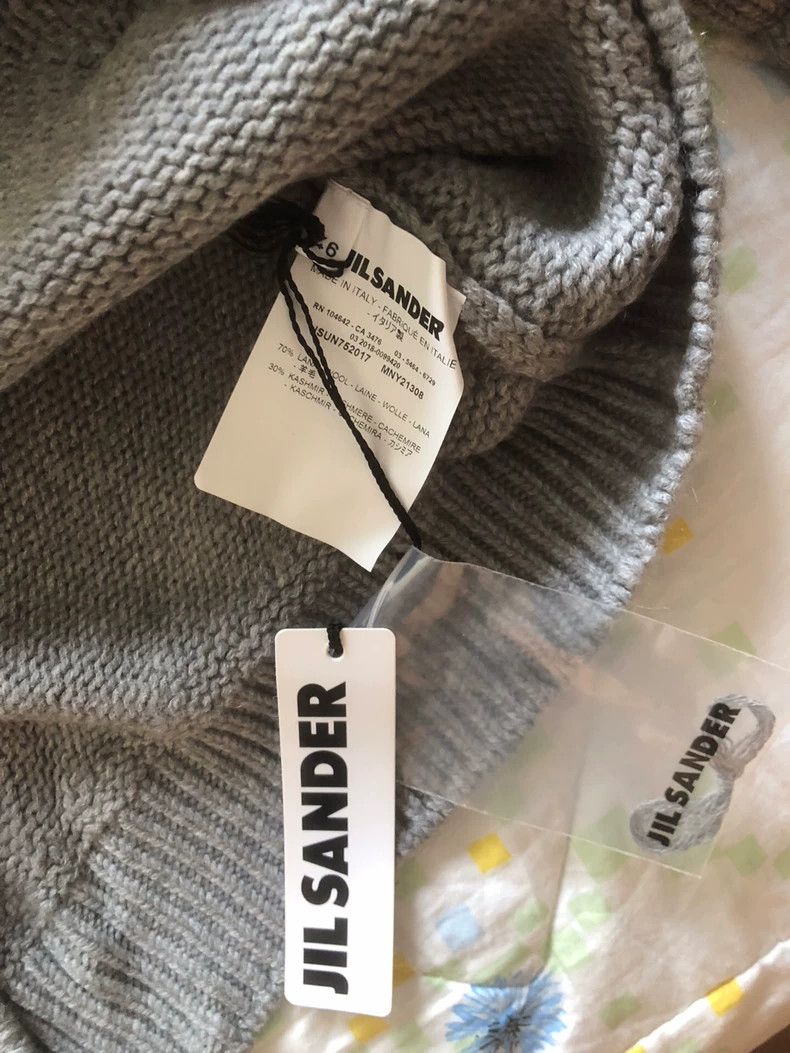 Jil Sander Jil Sander cashmere wool thick sweater Size L / US 10 / IT 46 - 3 Thumbnail