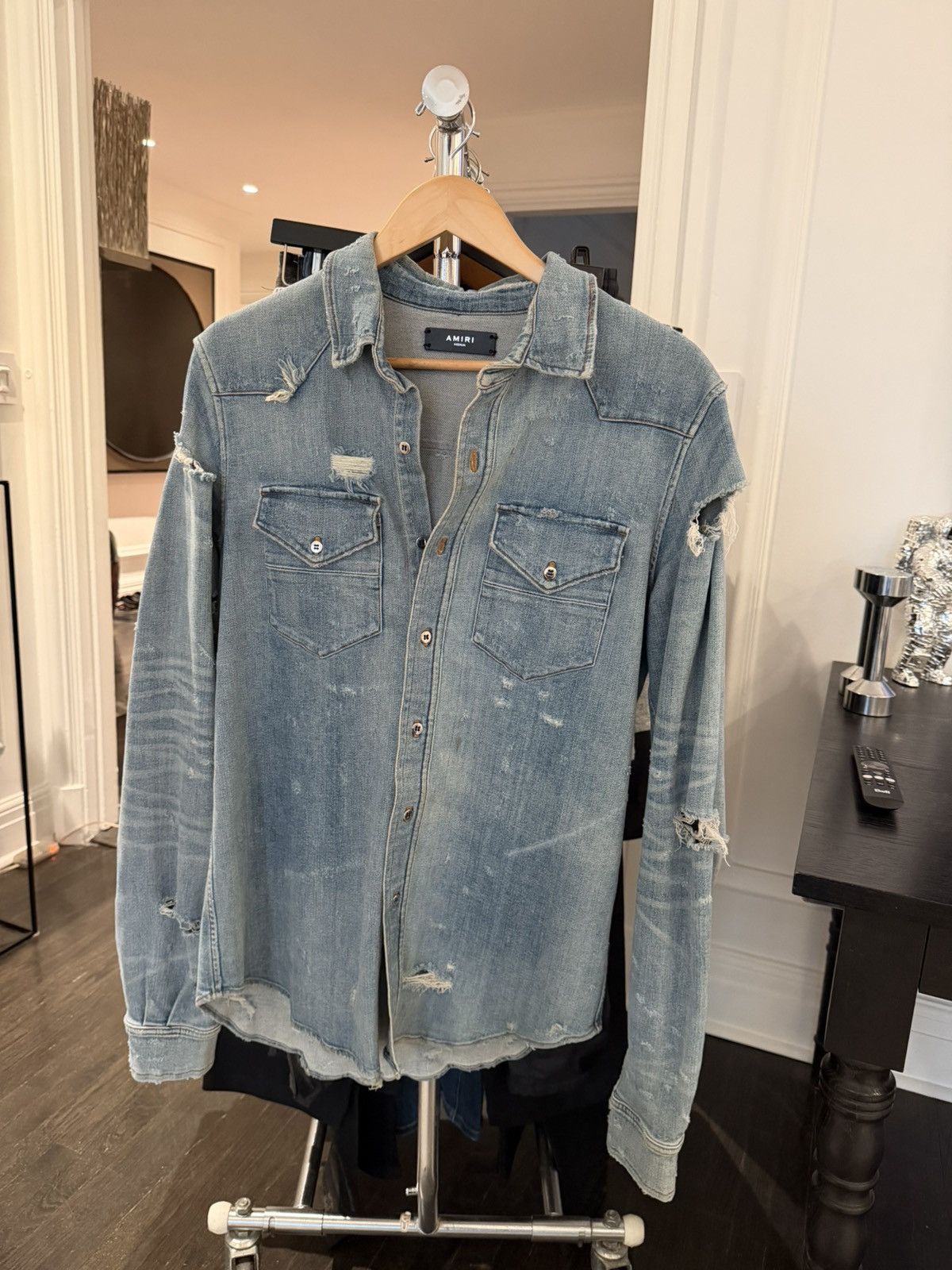 Amiri Amiri Denim Jacket Size US M / EU 48-50 / 2 - 1 Thumbnail