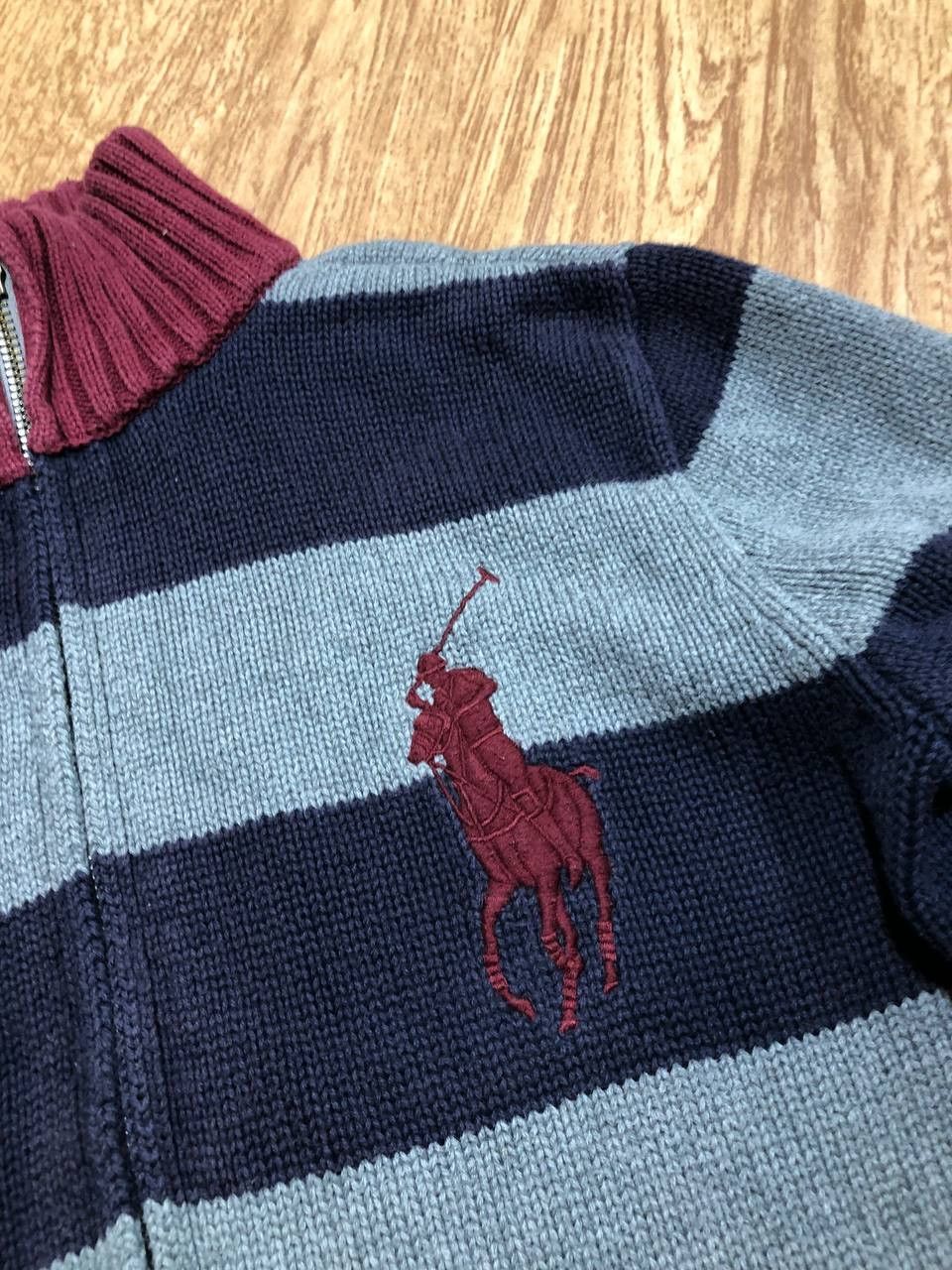 Polo Ralph Lauren Kids Ralph Lauren Polo BIG PONY Full Zip Sweater Jacket Size US S / EU 44-46 / 1 - 16 Thumbnail