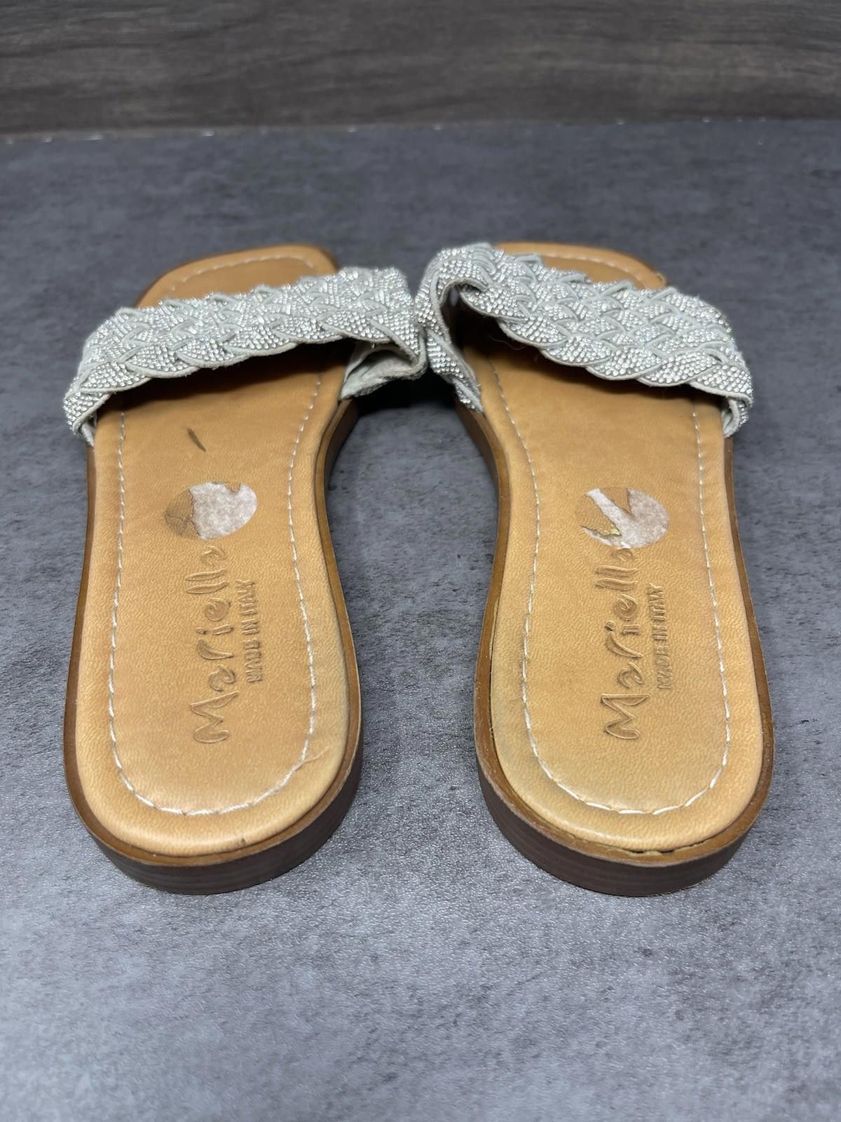 Other Mariella Sandals Womens Size 8 Made In Italy Rhinestone Size US 8 / IT 38 - 6 Thumbnail
