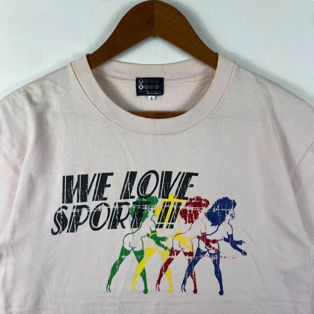 Takeo Kikuchi Vintage TAKEO KIKUCHI We Love Sport Psychedelic Graphic Size US M / EU 48-50 / 2 - 2 Thumbnail