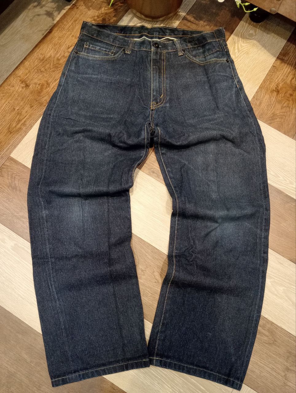 Visvim VISVIM FLUXUS SERGE DE NIMES SELVEDGE BAGGY DENIM PANTS Size US 34 / EU 50 - 2 Thumbnail
