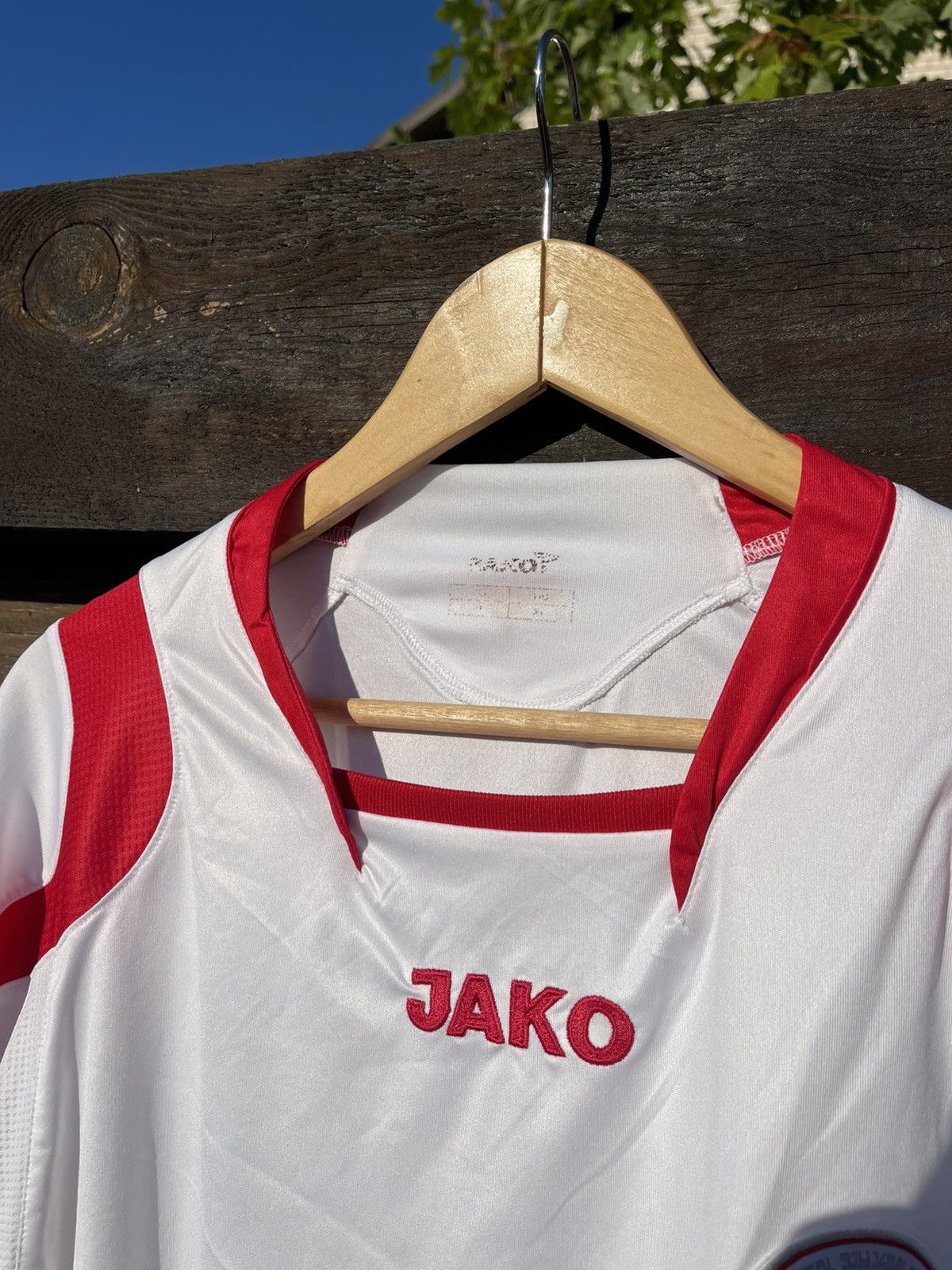 Vintage 2008 Very Rare Jako Georgia Home Jersey Soccer Vintage Size US XL / EU 56 / 4 - 9 Thumbnail