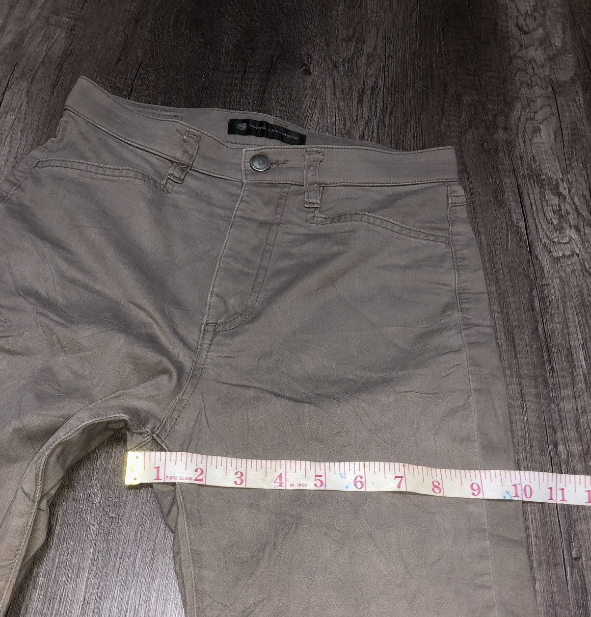 Designer × Japanese Brand × Yohji Yamamoto TOKYO YAMAMOTO SMART CASUAL PANTS Size 27" / US 4 / IT 40 - 4 Thumbnail
