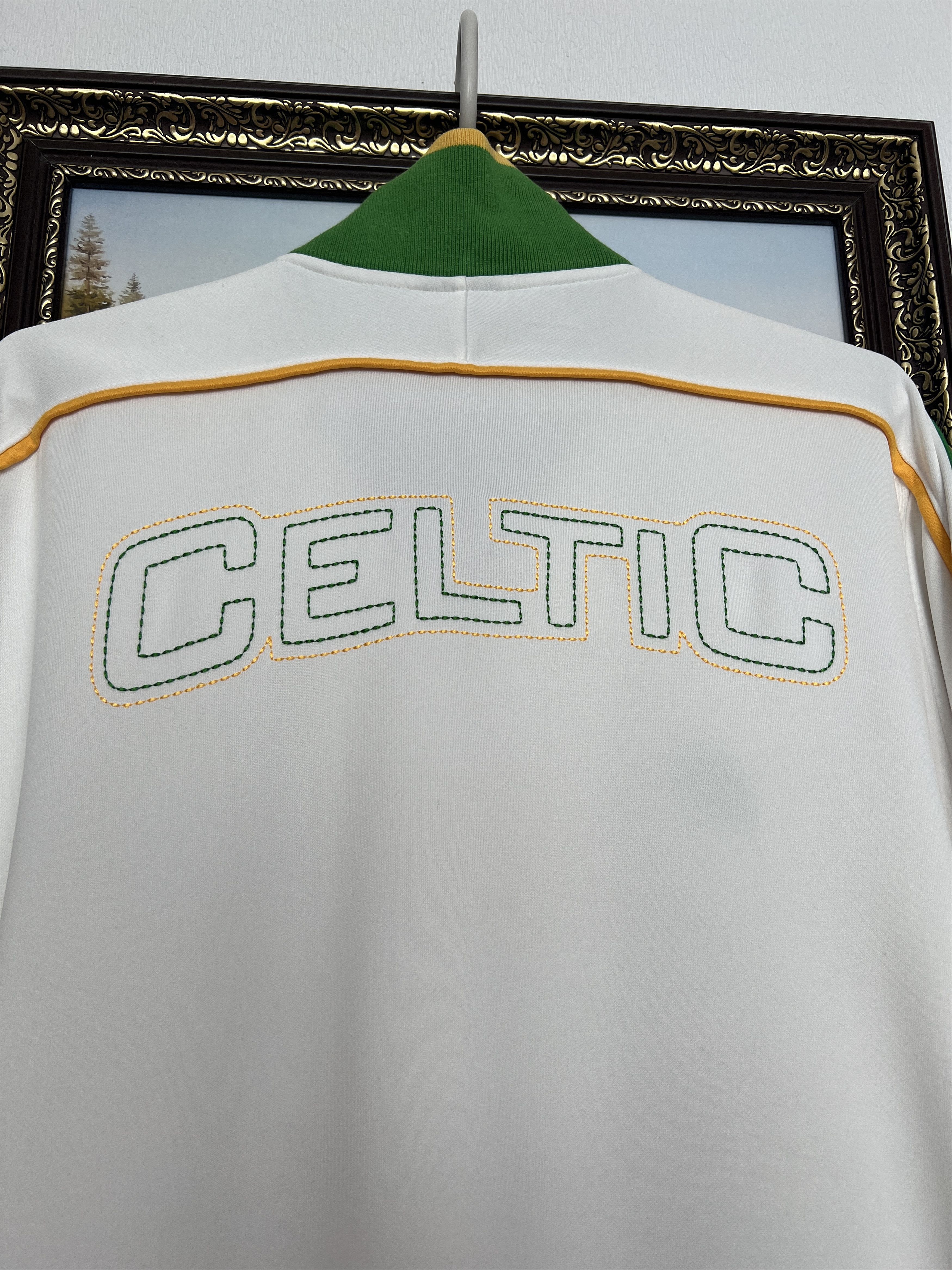 Nike Vintage Celtic Football Jacket Soccer Zip Track Top Rare Size US L / EU 52-54 / 3 - 10 Thumbnail
