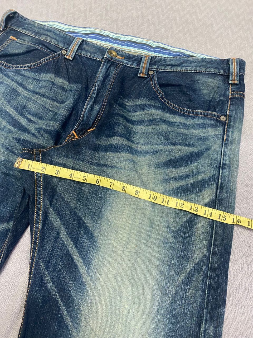 Edwin 💥Best offer💥Vintage Edwin Big Size Distressed Denim Size US 44 / EU 60 - 4 Thumbnail