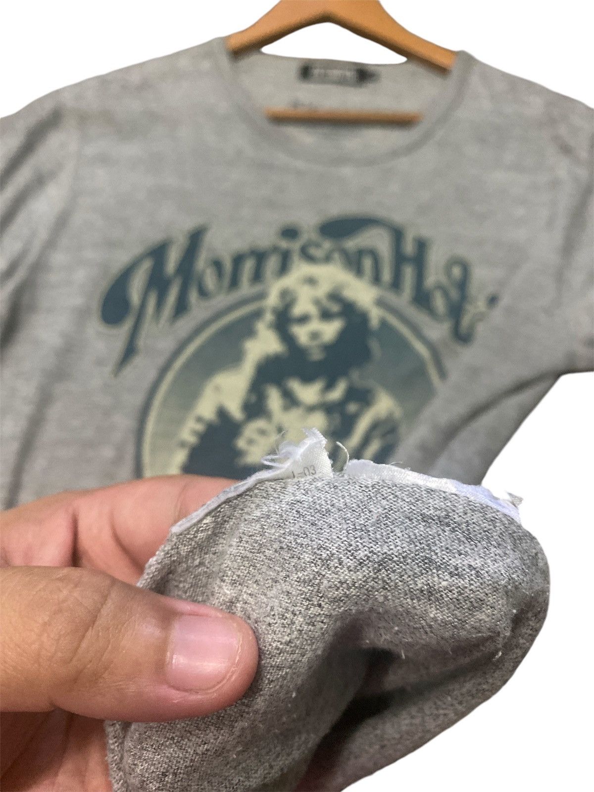 Hysteric Glamour × If Six Was Nine × Vintage HYSTERIC GLAMOUR X THE DOORS “MORRISON HOTEL PEACEFROG” TEE🔥 Size US M / EU 48-50 / 2 - 14 Thumbnail