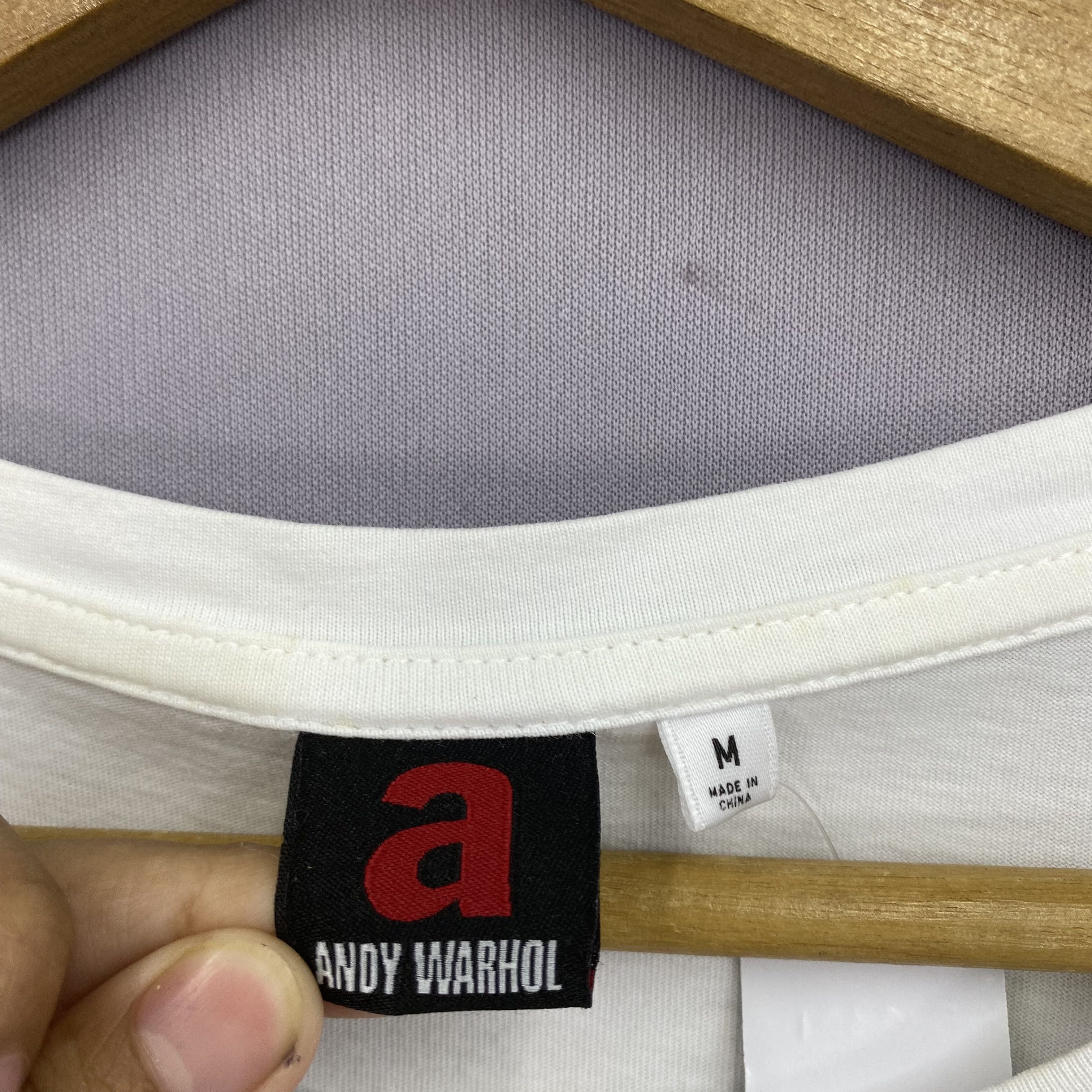 Andy Warhol × Art Comes First × Vintage Vintage Y2K Andy Warhol T-Shirt Campbells Soup Fuck Arts Tee Size US M / EU 48-50 / 2 - 4 Thumbnail