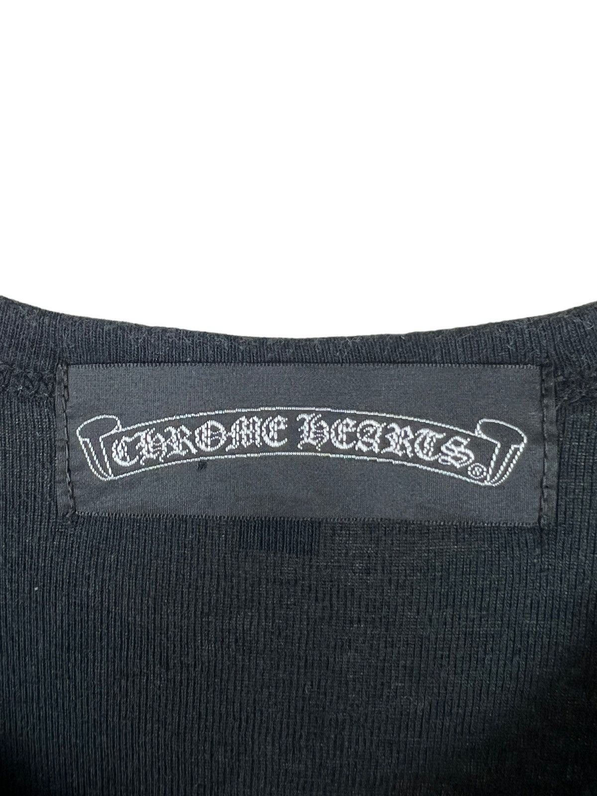 Chrome Hearts Vintage Chrome Hearts Plain Tshirt Size US XS / EU 42 / 0 - 6 Thumbnail