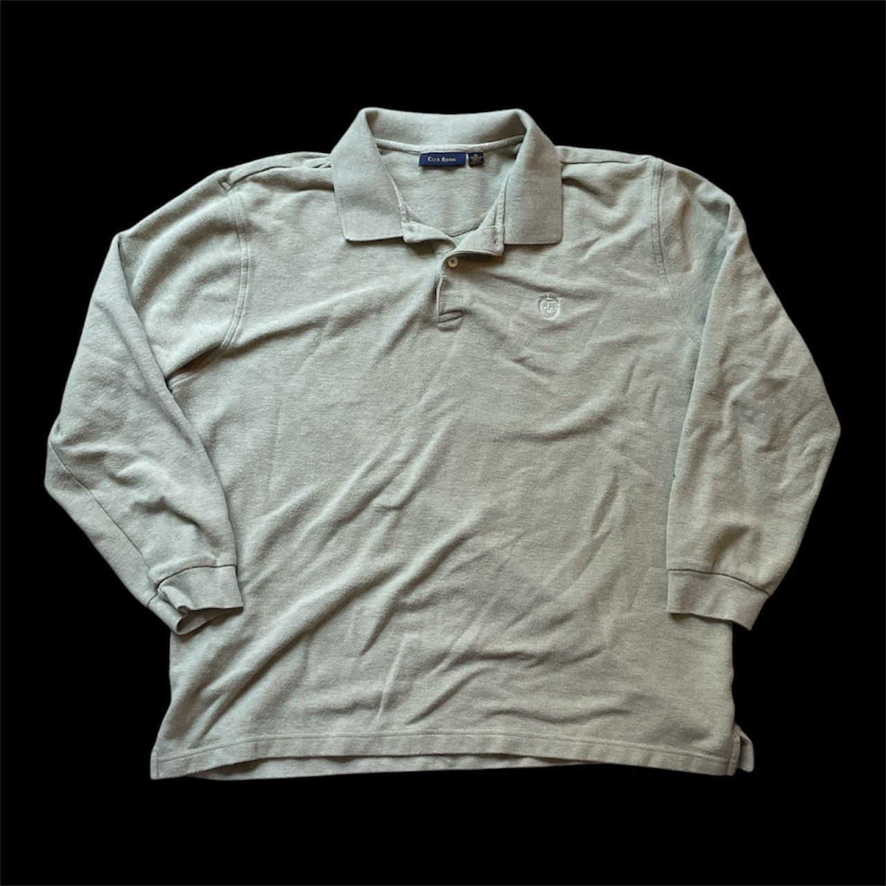Club Room Club Room Polo LS Tshirt Size XL / US 12-14 / IT 48-50 - 1 Thumbnail