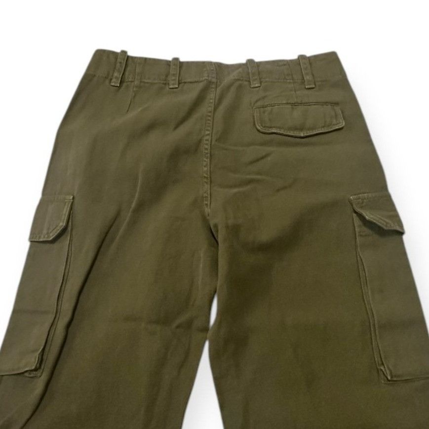Nili Lotan NILI LOTAN Yannic cargo pants, Olive Green, Size 0, Size 25" / US 0 / IT 36 - 9 Thumbnail