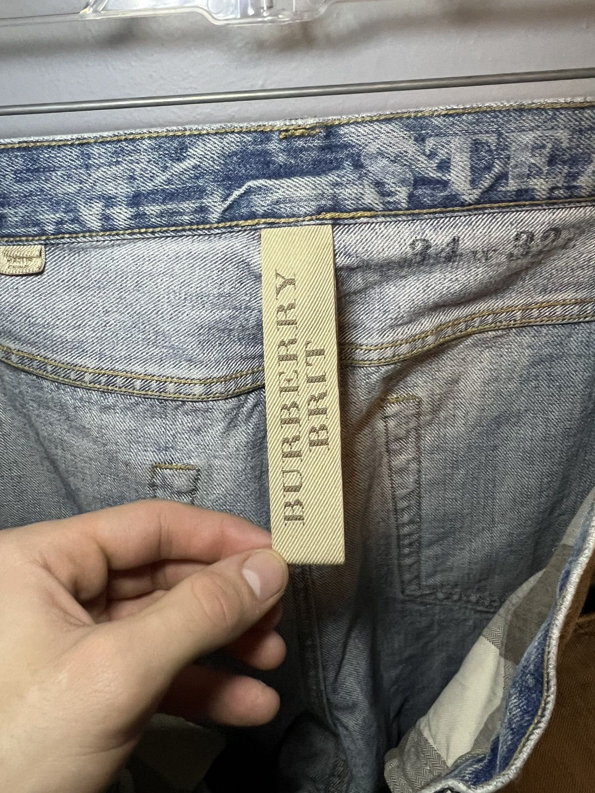 Burberry Vintage Burberry Brit slim faded jeans Size US 34 / EU 50 - 3 Thumbnail