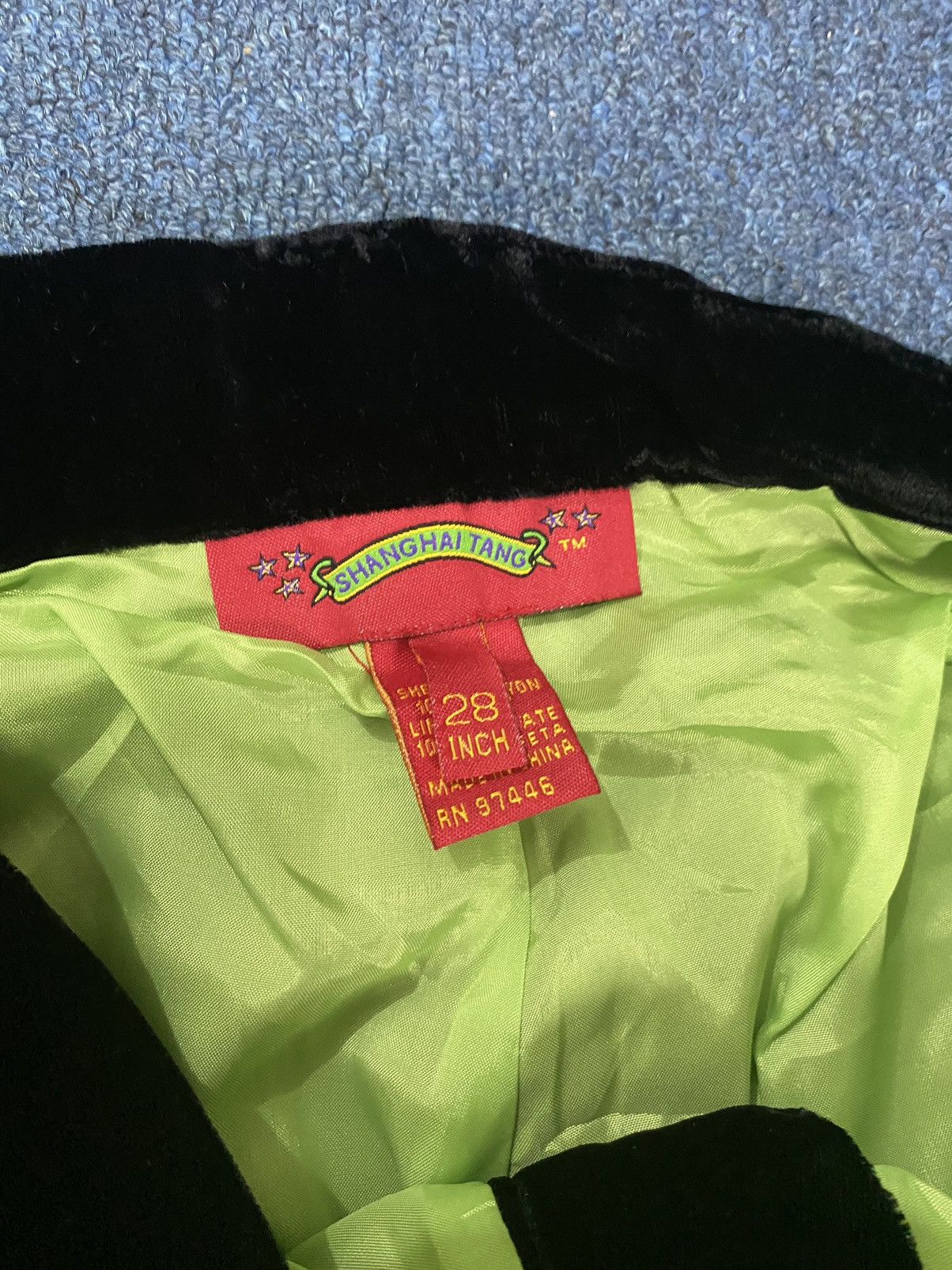 Shanghai Tang Shanghai Tang Velvet Pants Size 28" / US 6 / IT 42 - 4 Thumbnail