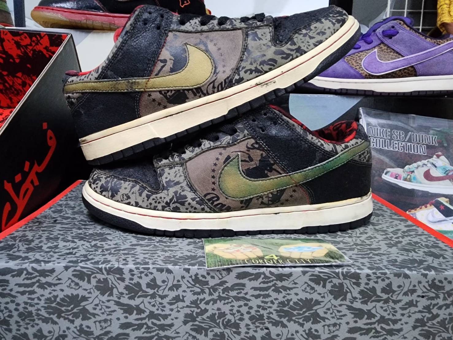 Nike Nike Sb Dunk Low SBTG F&F Box Size US 9.5 / EU 42-43 - 6 Thumbnail