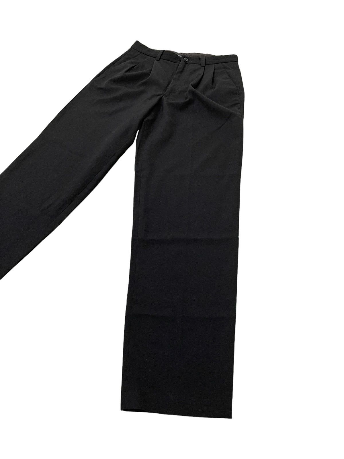 Issey Miyake Vtg 80s Wool Trouser Issey Miyake Wide Tapered 6🟦5 Size US 31 - 4 Thumbnail