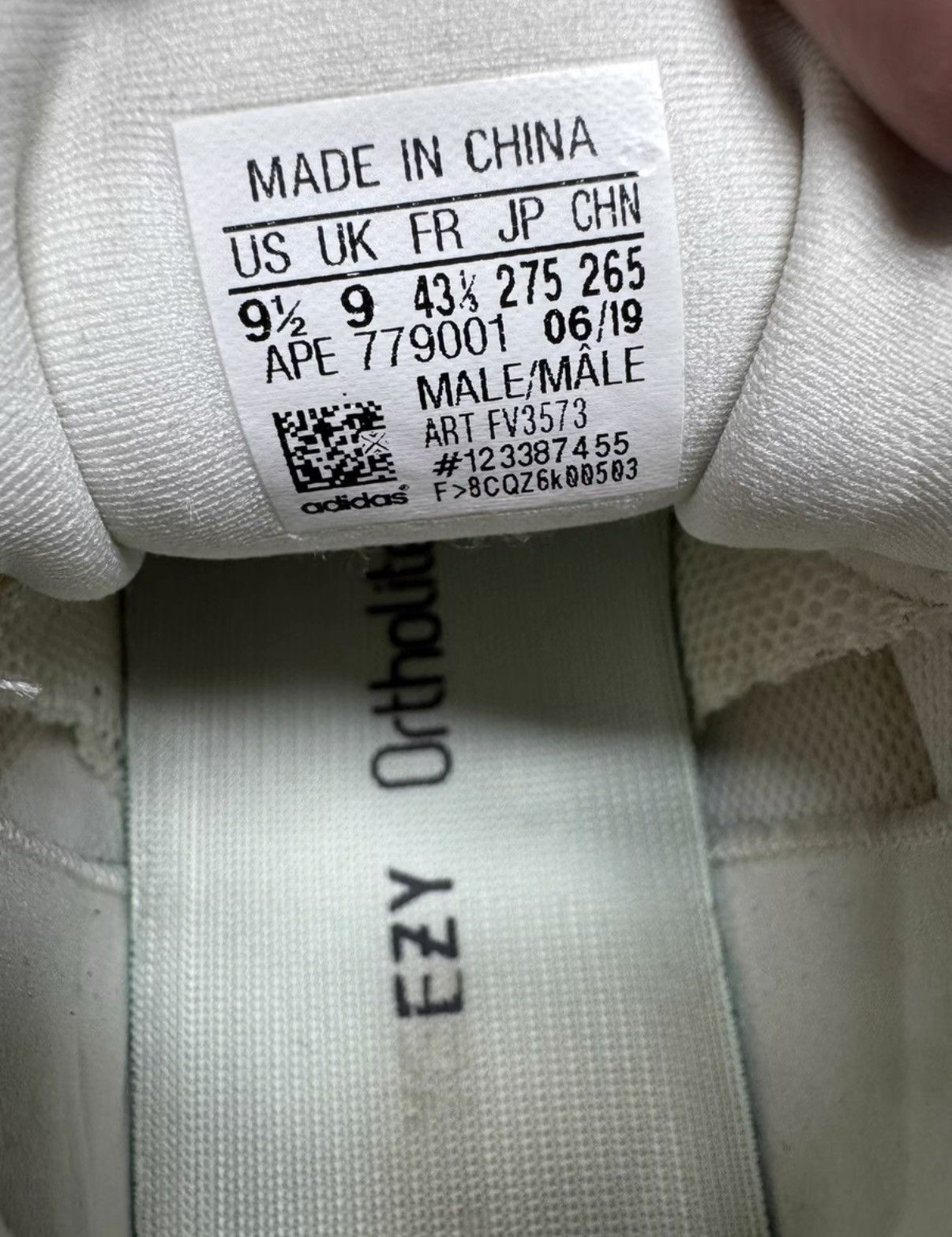 Adidas Adidas Yeezy 500 Bone White K37 Size US 9.5 / EU 42-43 - 7 Thumbnail
