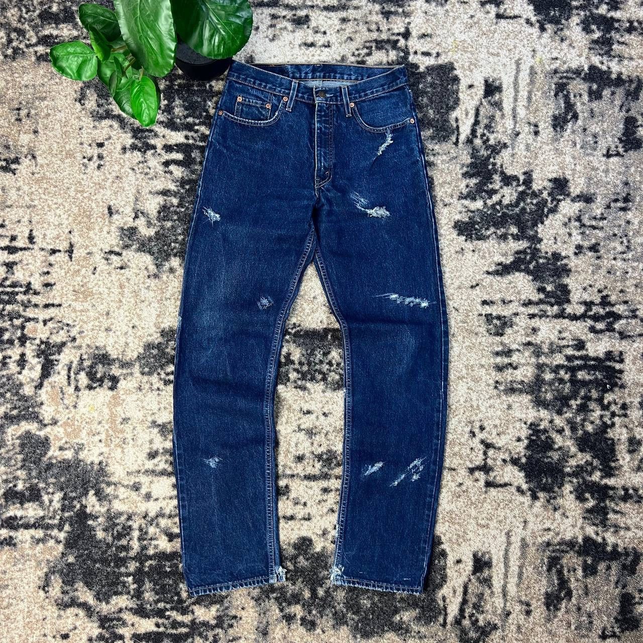 Levi's 615 Levis Vintage Orange Tab Distressed Style Denim Jeans Size US 31 - 2 Thumbnail