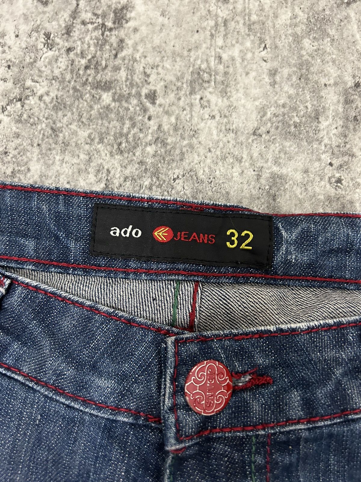If Six Was Nine × Japanese Brand × Tornado Mart Ado Sweet Strobery Distressed Bootcut Jeans Size US 32 / EU 48 - 13 Thumbnail