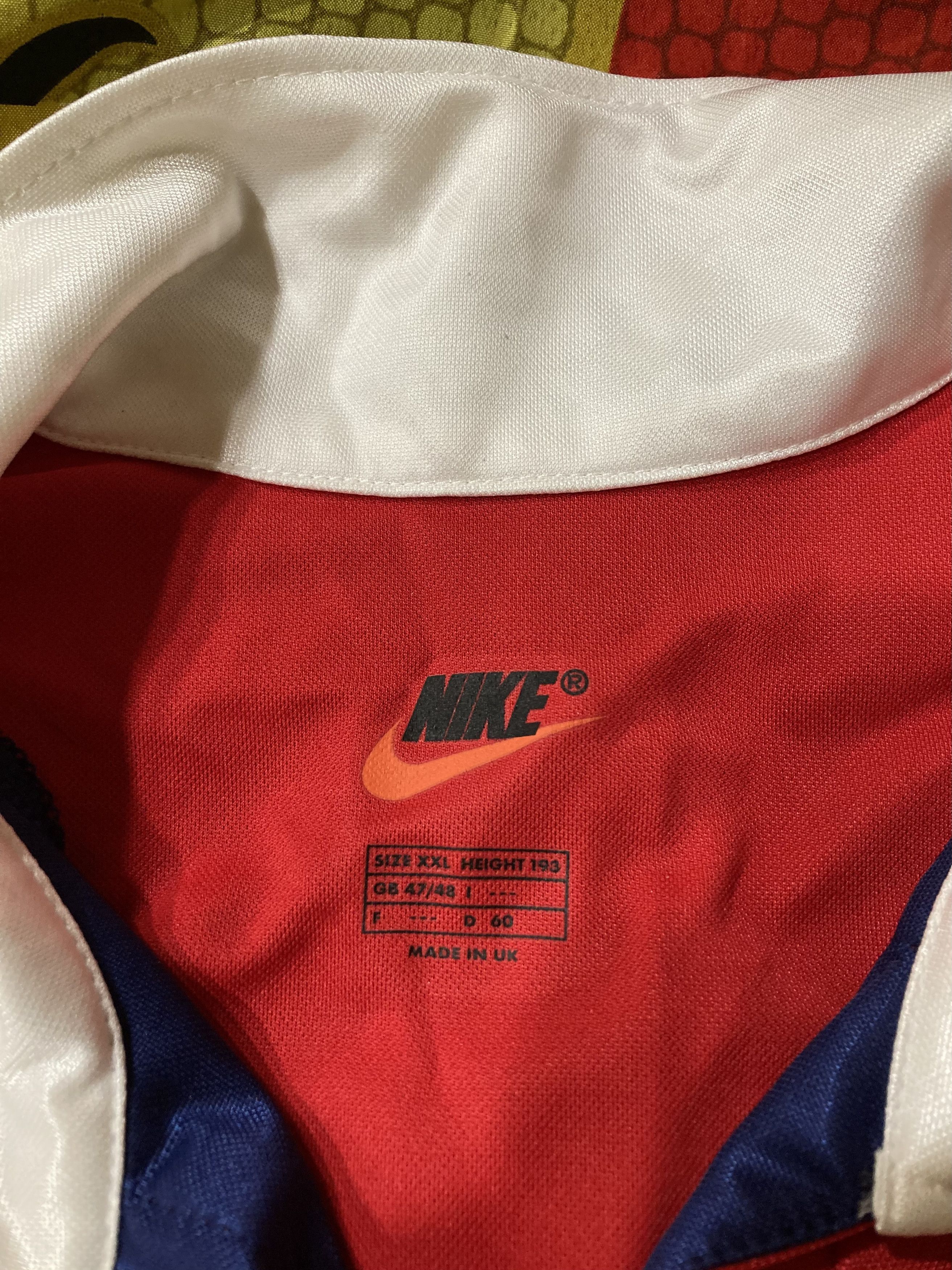 Nike 1998-99 Arsenal Home Jersey Shirt JVC [Very Good] Size US XXL / EU 58 / 5 - 3 Thumbnail