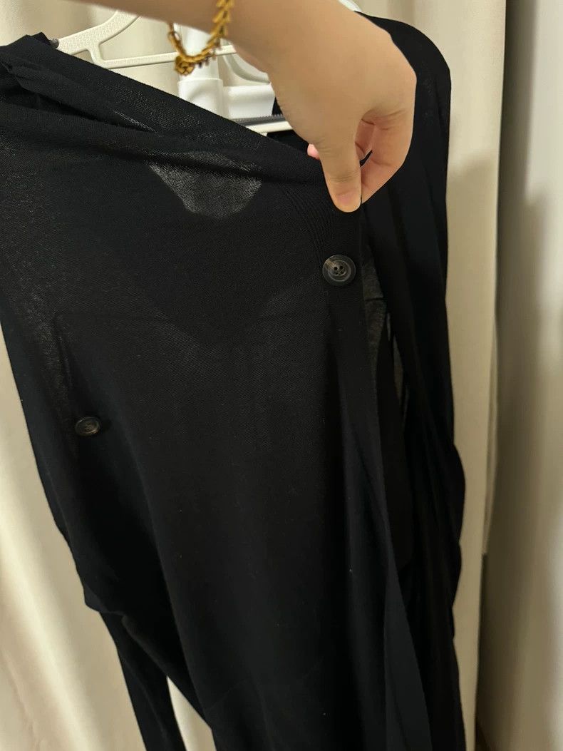 Rick Owens Rick Owens Black Knit Cardigan sweater Size US L / EU 52-54 / 3 - 6 Thumbnail