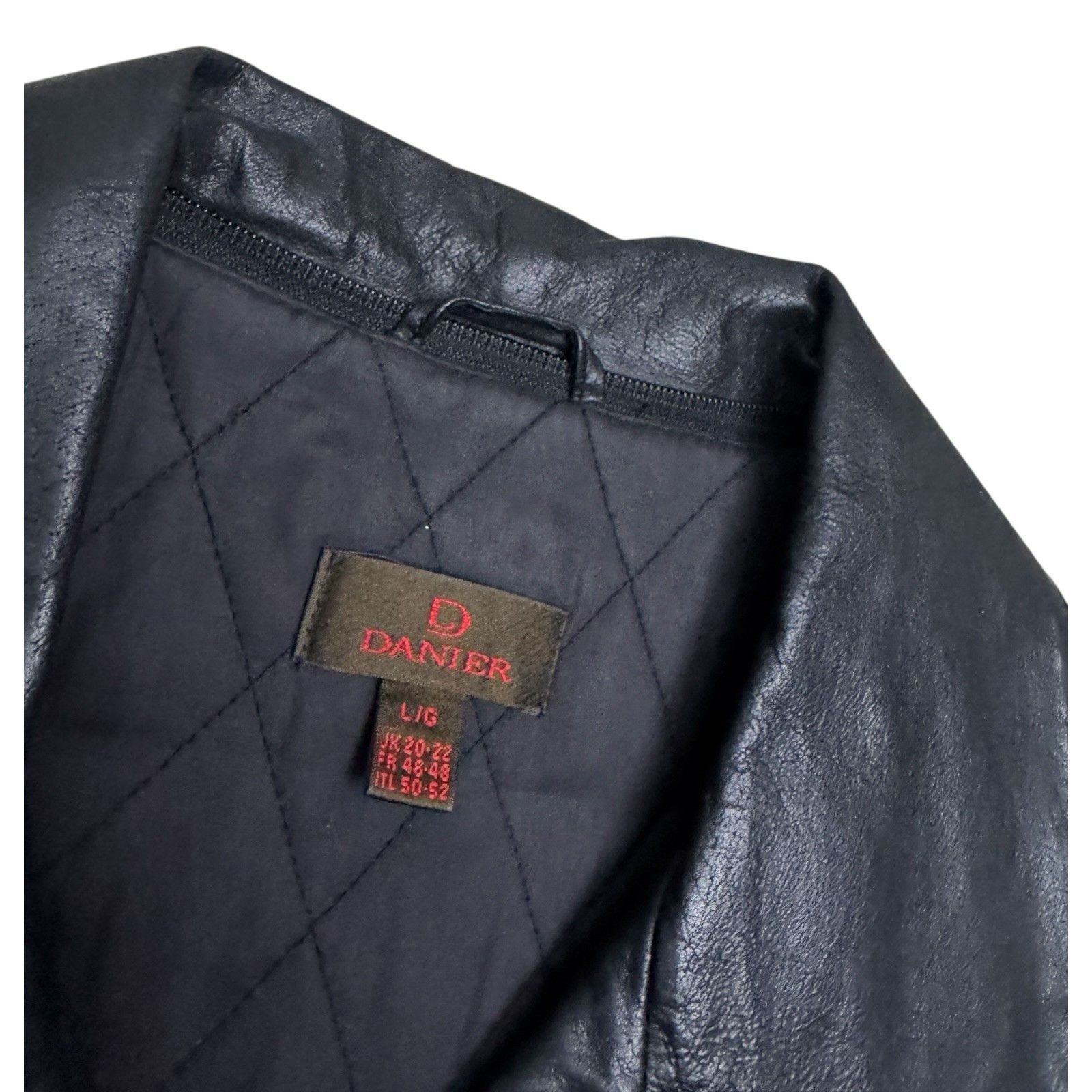 Danier DANIER LEATHER Vintage Y2K Business Trench Jacket Coat Large Size L / US 10 / IT 46 - 4 Thumbnail