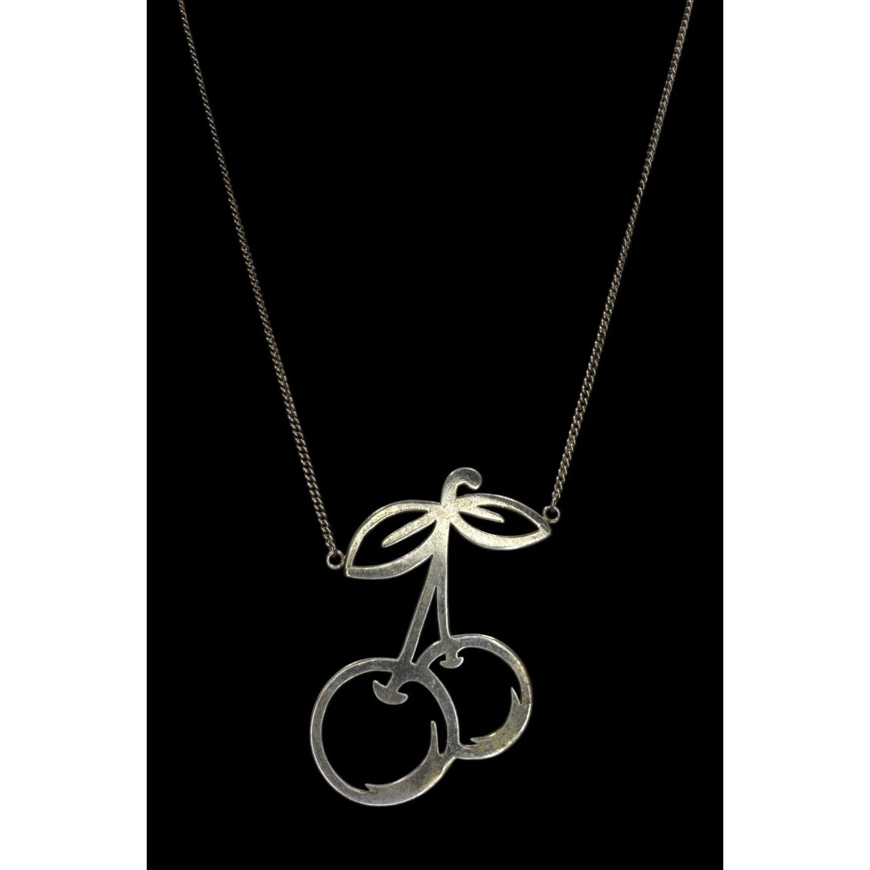 Other Retro Rockabilly Cherry Pendant Necklace Size ONE SIZE - 1 Thumbnail