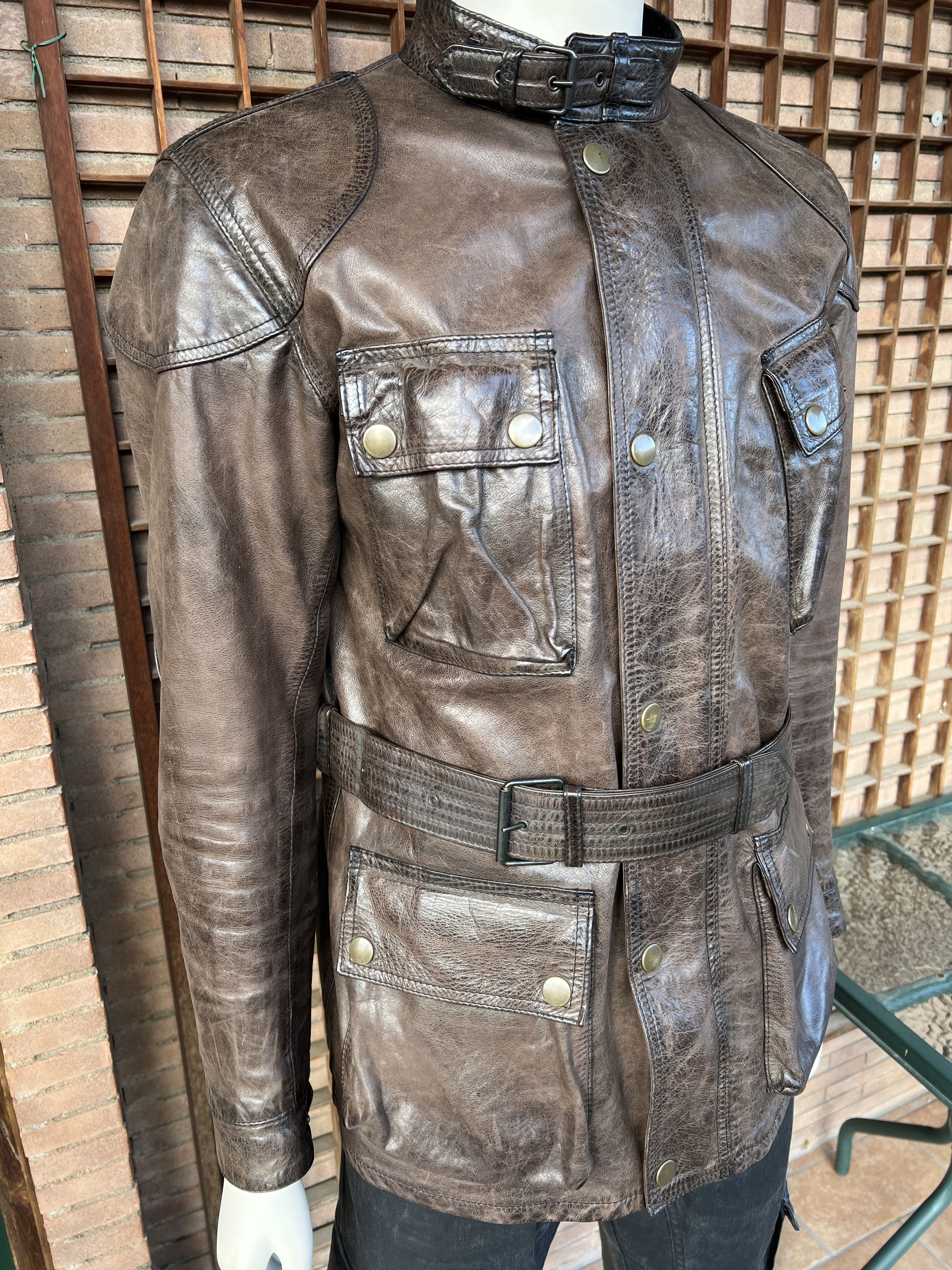 Belstaff BELSTAFF Leather Jacket PANTHER 1966 Benjamin Button L Size US M / EU 48-50 / 2 - 6 Thumbnail