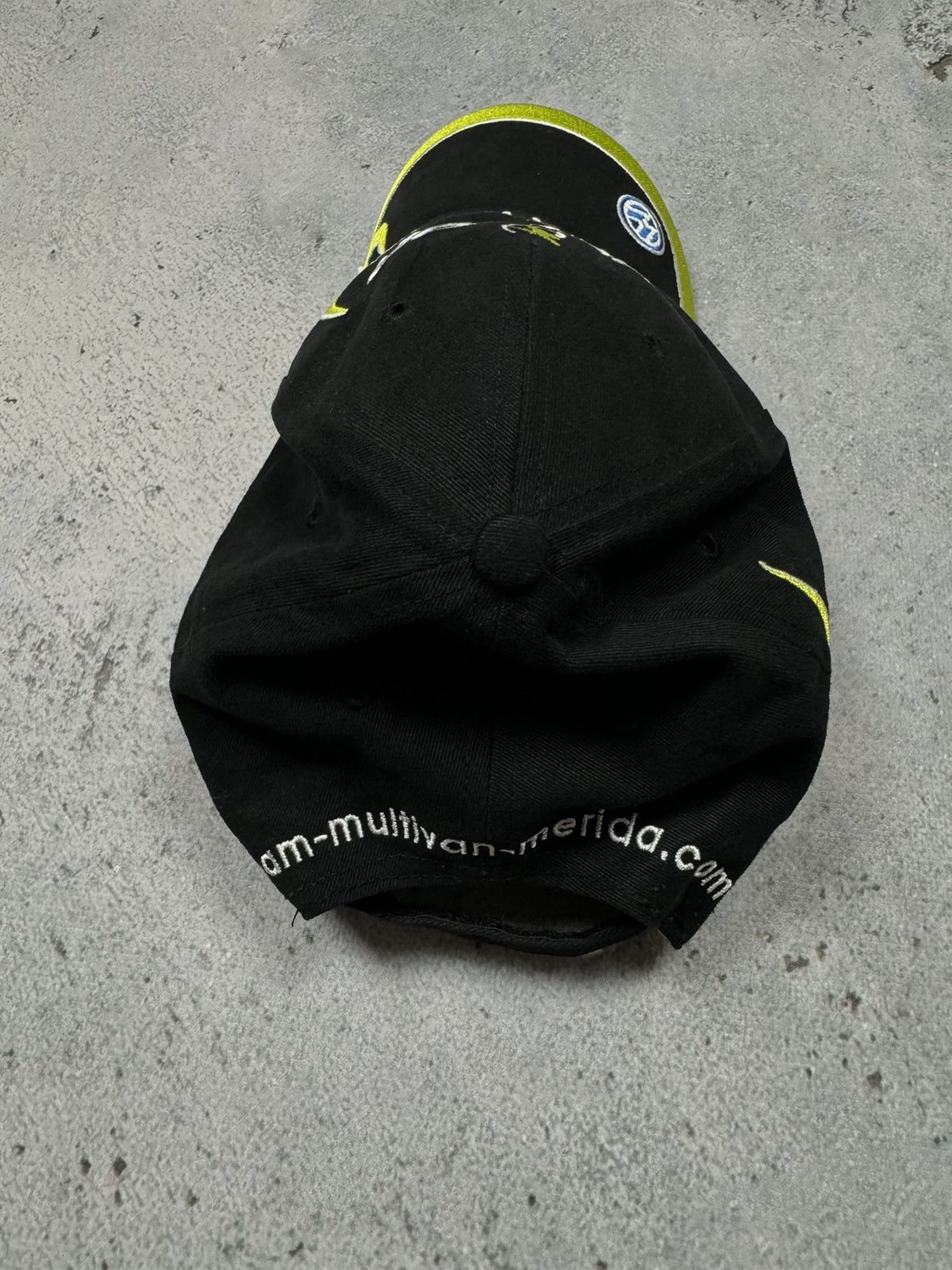 Vintage volkswagen racing team cap flame hype streetwear f1 formula Size ONE SIZE - 5 Thumbnail