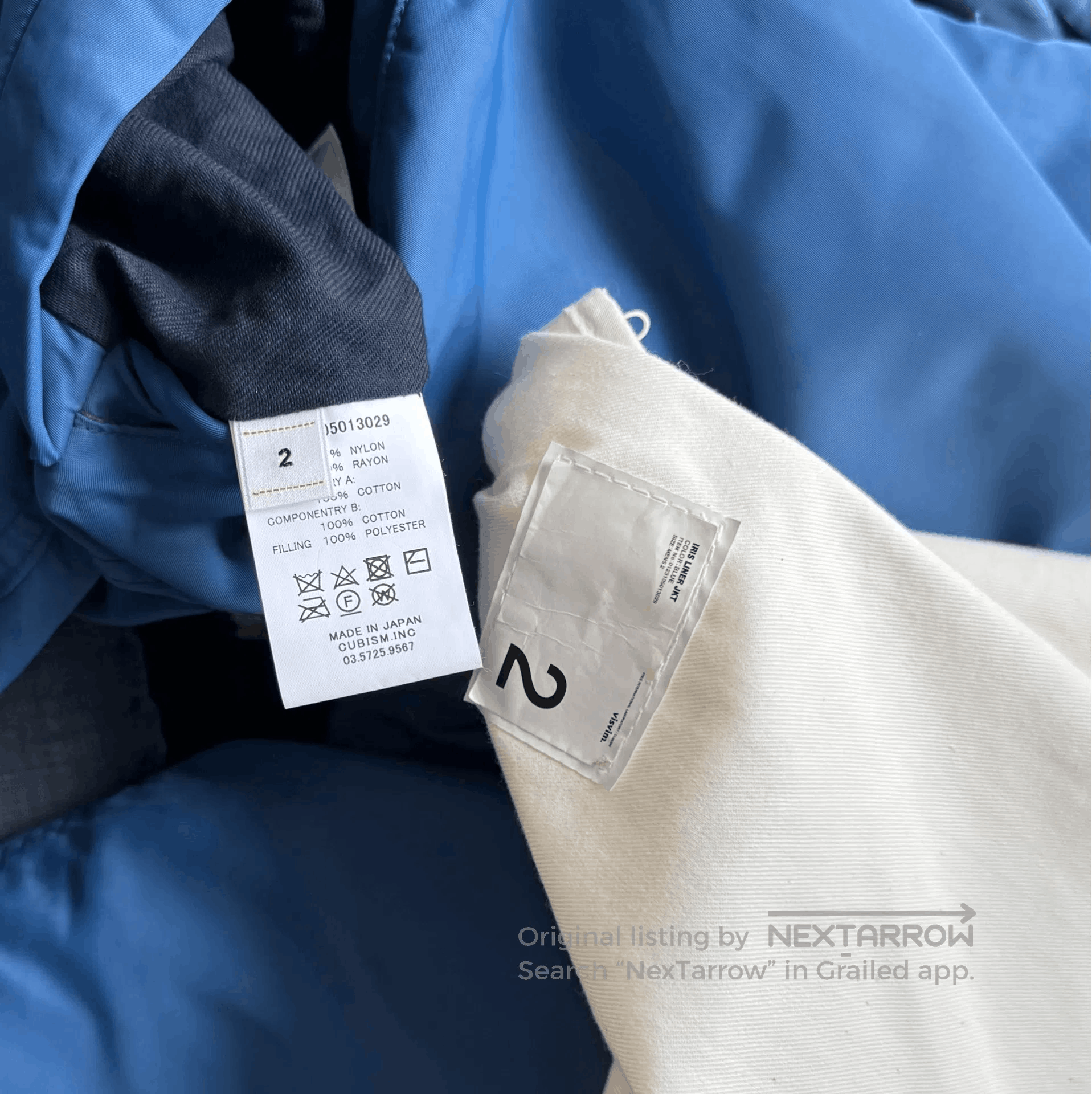 Visvim visvim 23ss iris jkt blue jacket. Size US M / EU 48-50 / 2 - 9 Thumbnail