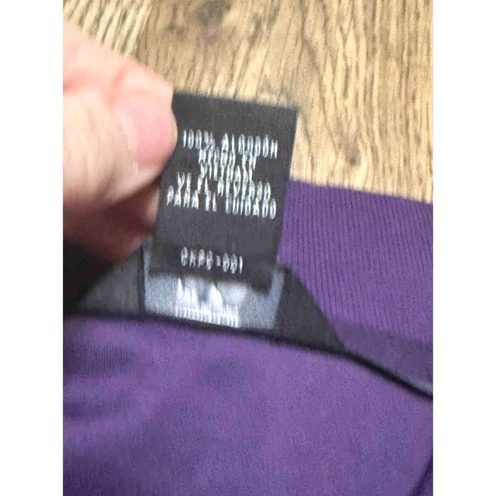 Calvin Klein Calvin Klein Shirt, Polo Short Sleeve Shirt, Men's XL, Purple, Button, Cotton, Casual, Golf, 3/4 Button, Regular, Knit? Size US XL / EU 56 / 4 - 6 Thumbnail
