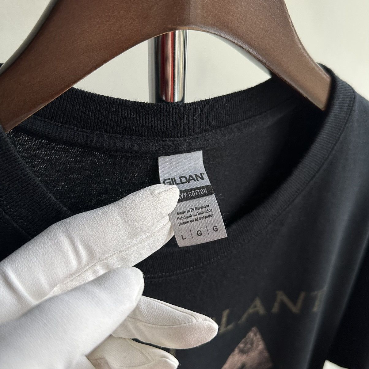 Band Tees × Led Zeppelin × Vintage VINTAGE Y2K ROBERT PLANT HEAVEN KNOWS TEE Size US L / EU 52-54 / 3 - 7 Thumbnail