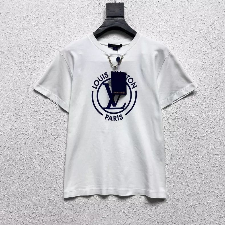 Louis Vuitton LOUIS VUITTON SS24 Logo Printed Crew Neck Short Sleeve 250 Size US M / EU 48-50 / 2 - 1 Thumbnail
