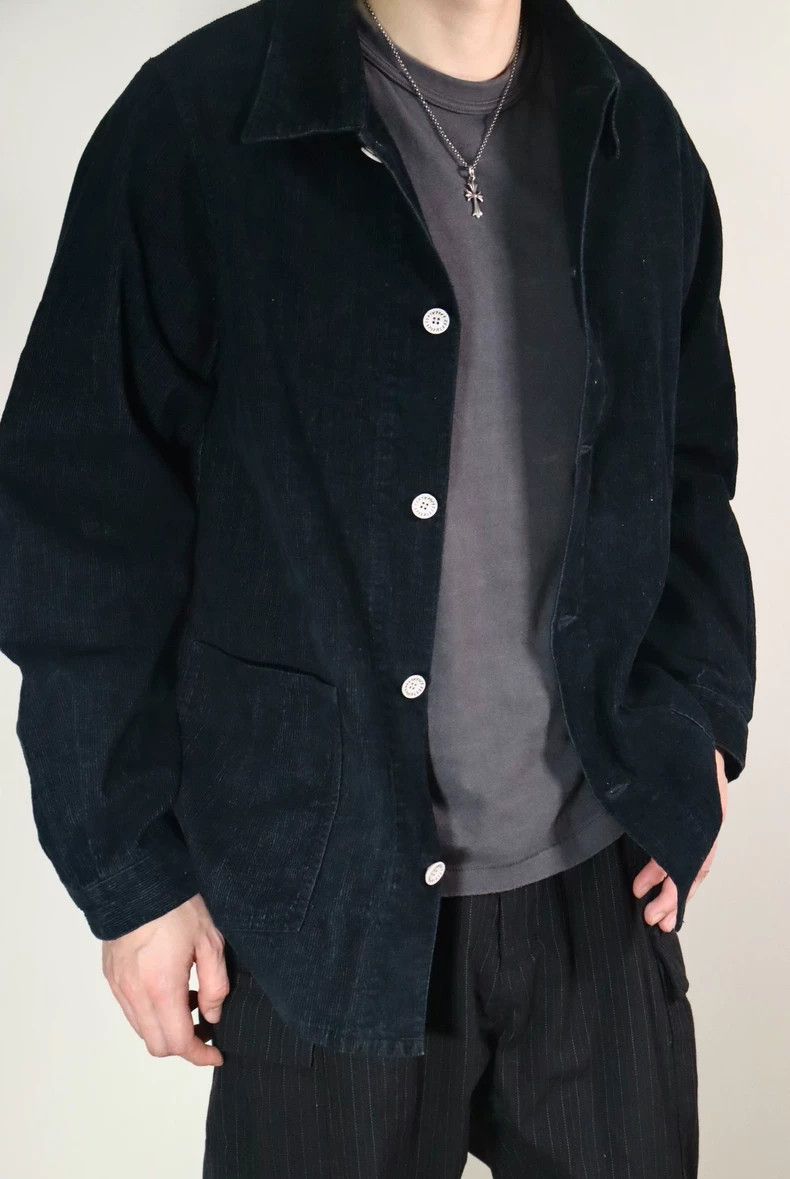 Visvim Visvim Section Gang Coverall Blue Corduroy Jacket Size US M / EU 48-50 / 2 - 2 Thumbnail