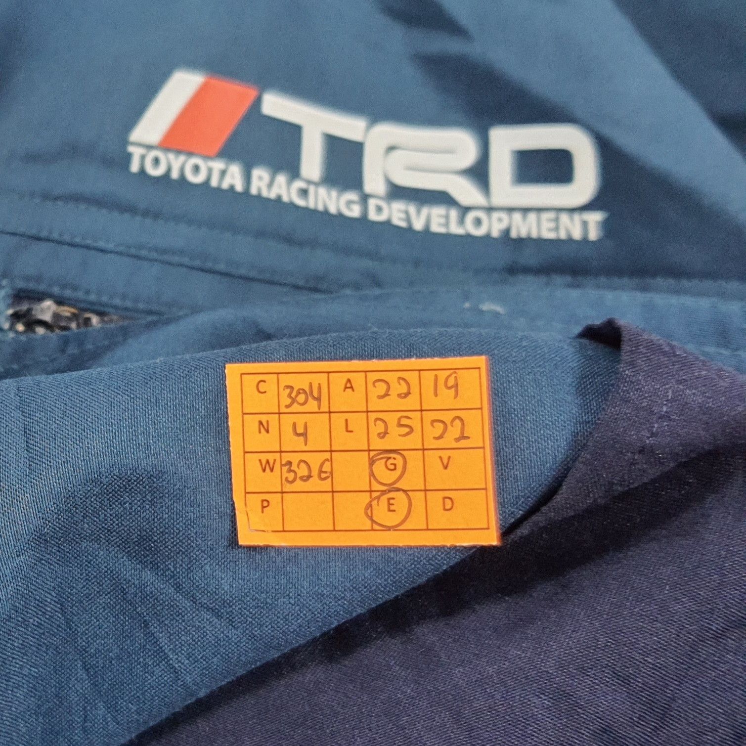 Japanese Brand Vintage TRD Toyota Motor Sports Custom Logo Jacket C304N4 Size US M / EU 48-50 / 2 - 8 Thumbnail